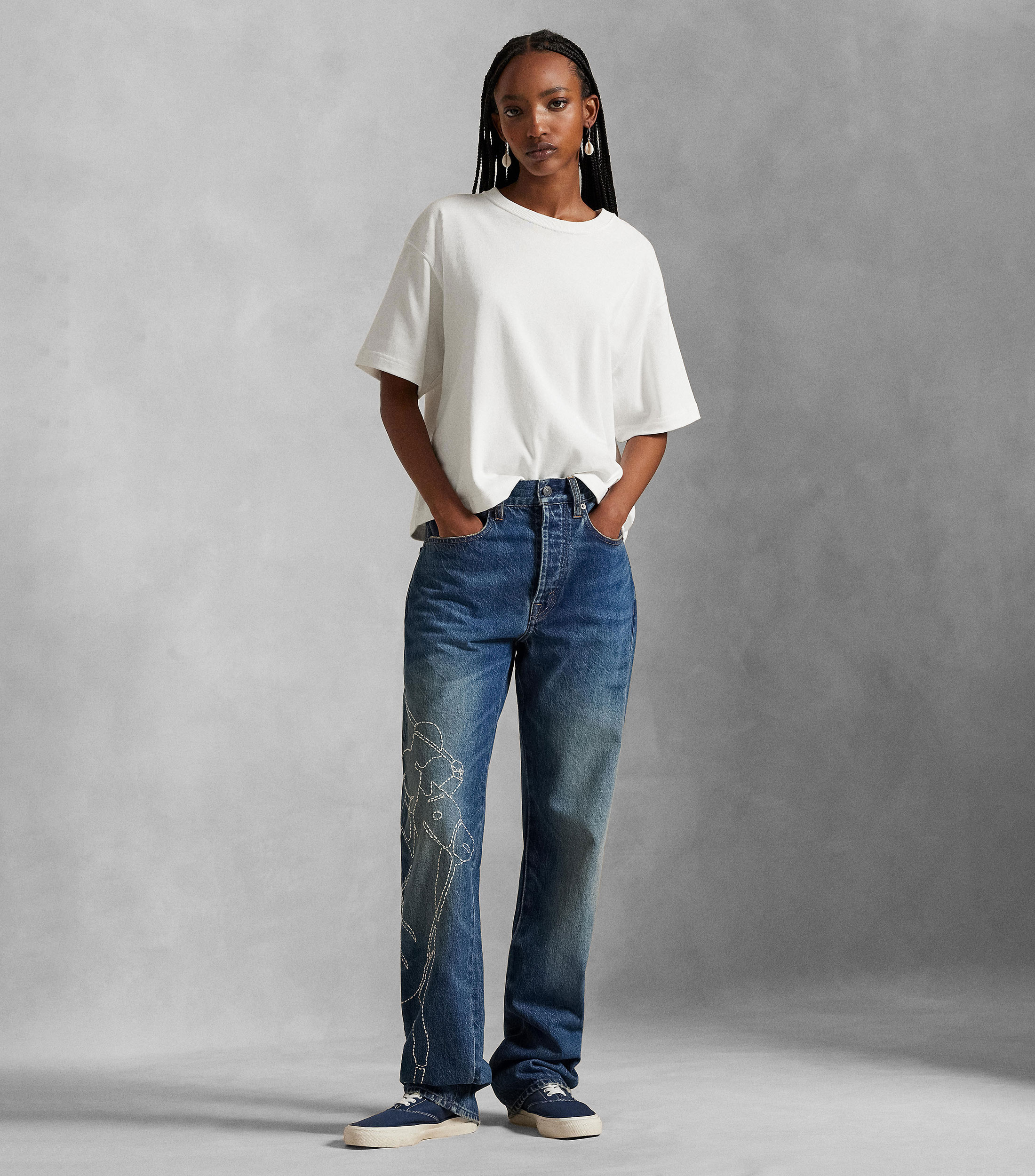 Jeans relaxed Mujer