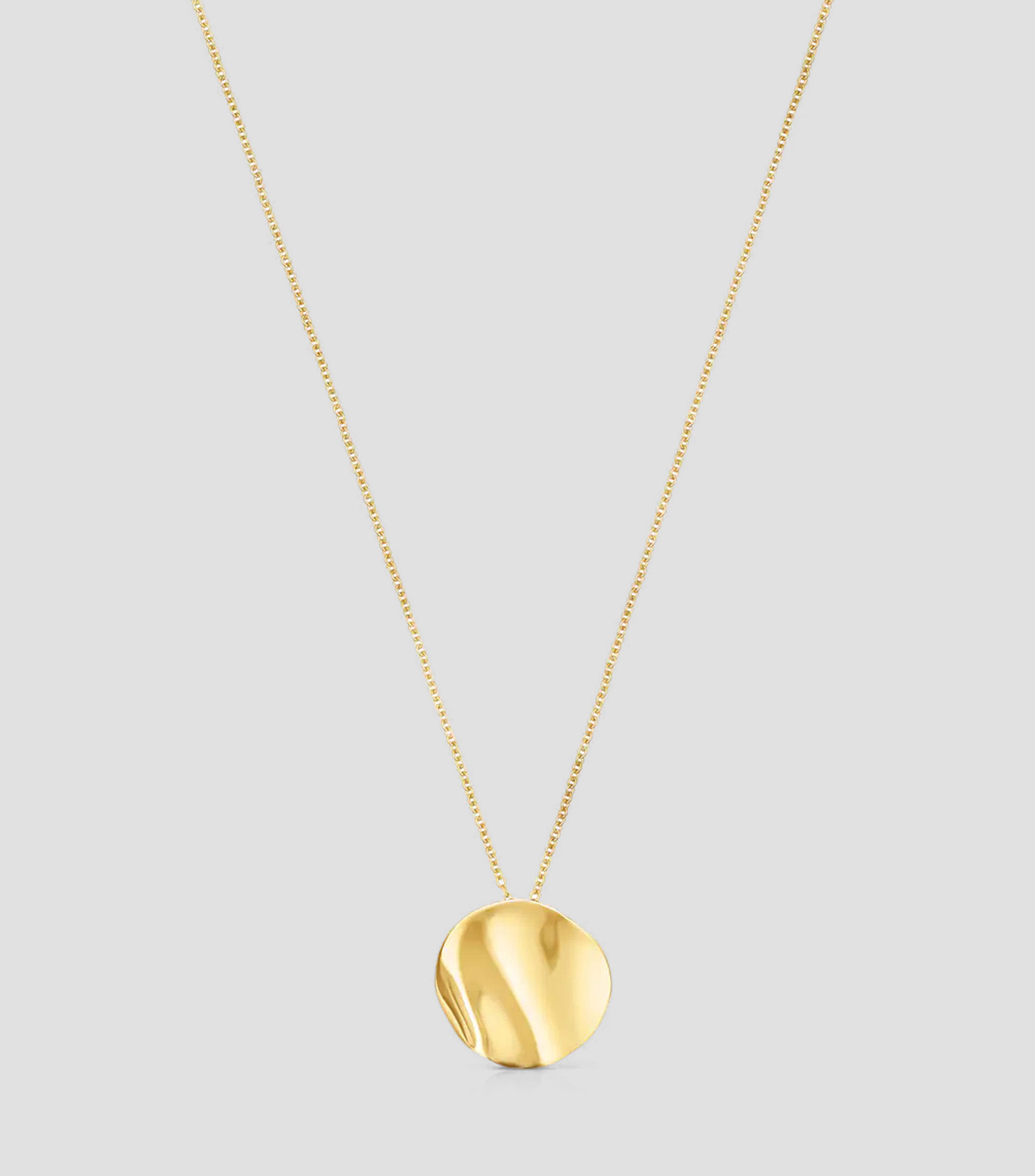Collar con pétalo en plata .925 Nenúfar Mujer