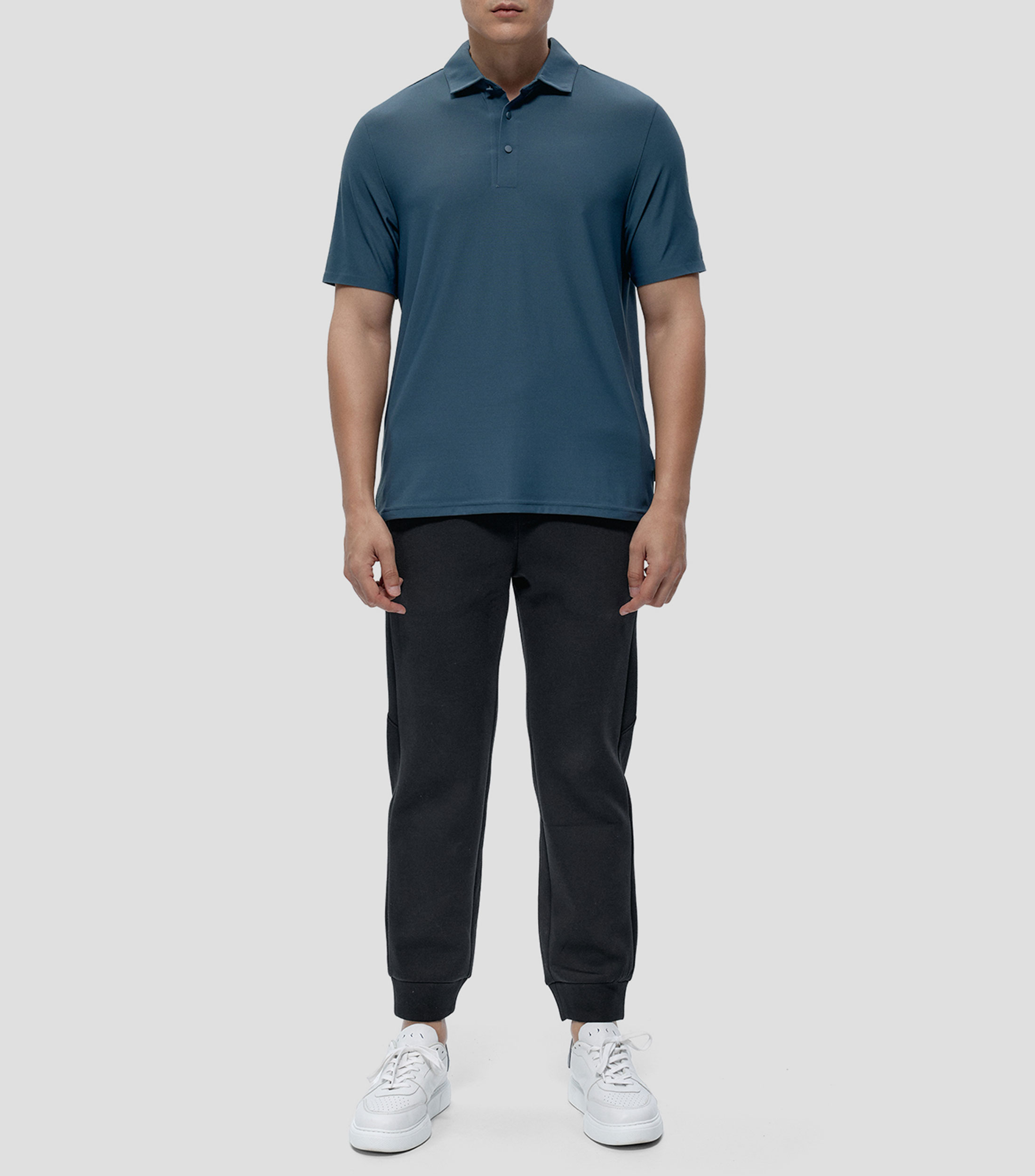 Playera tipo polo para entrenamiento Scanno Hombre