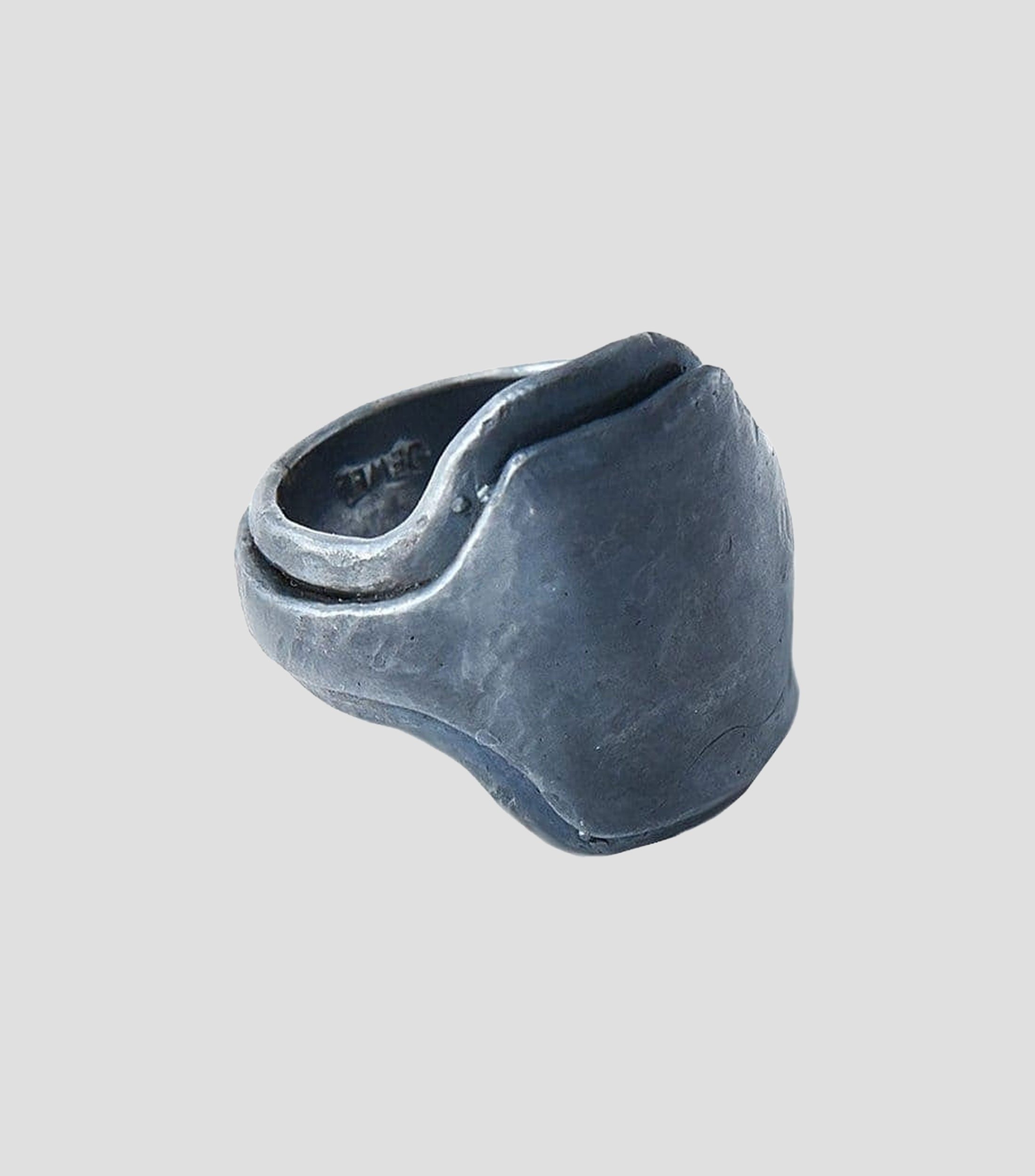 Anillo en plata .925 con doble capa Unisex