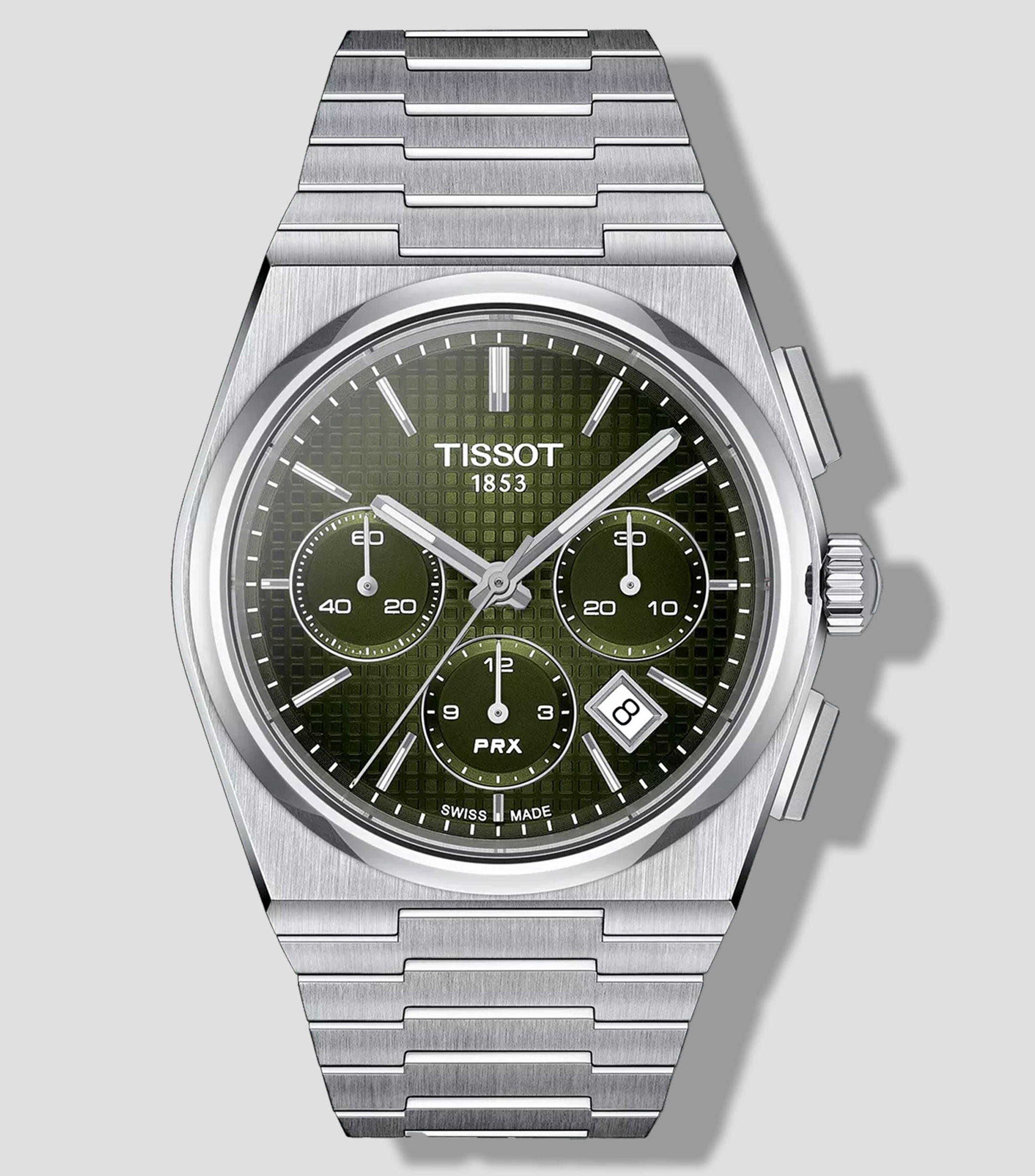 Reloj para Hombre PRX Automatic Chronograph Casual, Plateado