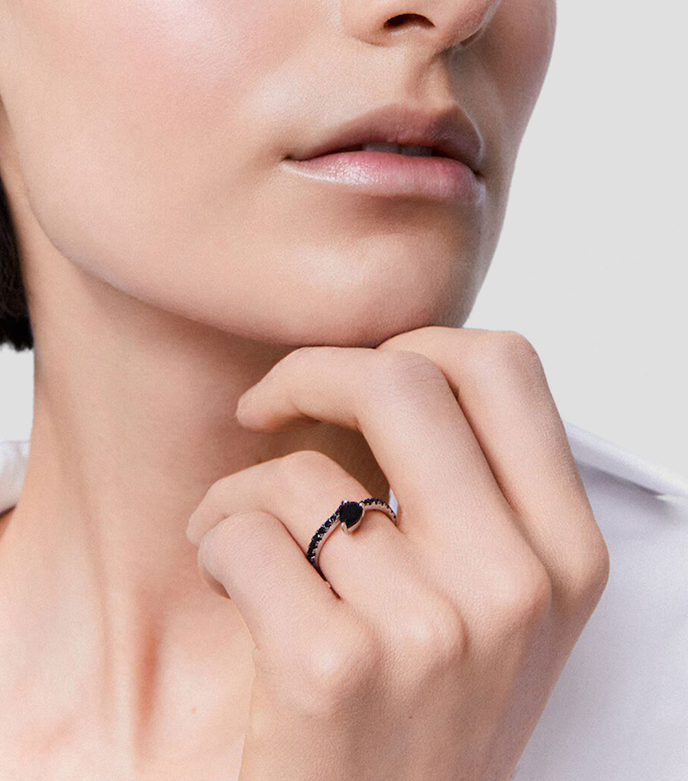 Anillo Argento en Plata .925 con Espinela Mujer