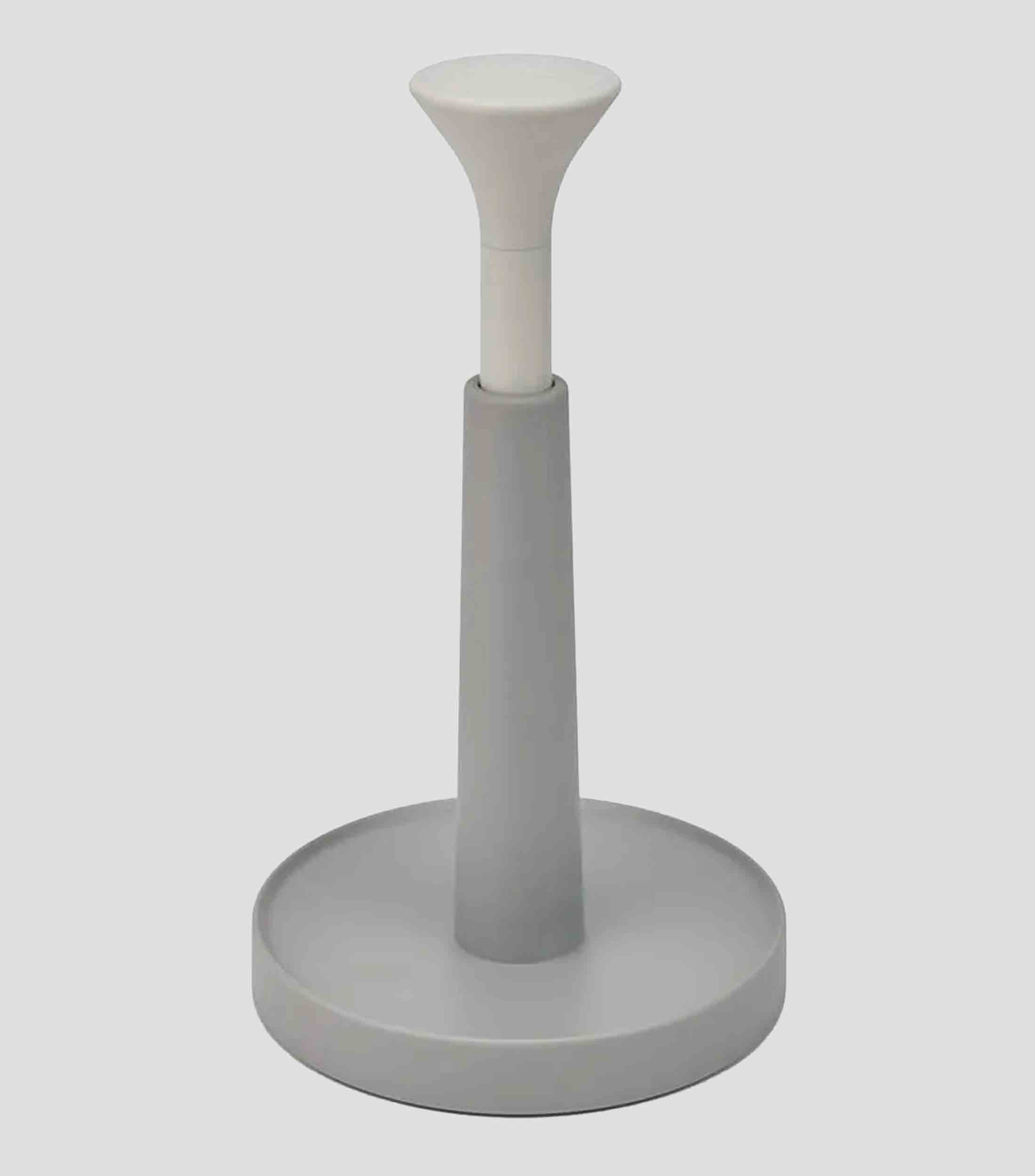 Portarrollos plastico gris