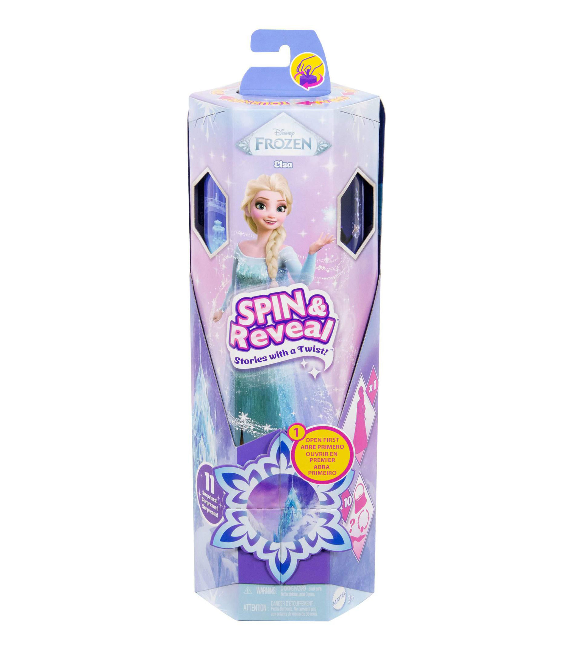 Muneca Spin Reveal Elsa
