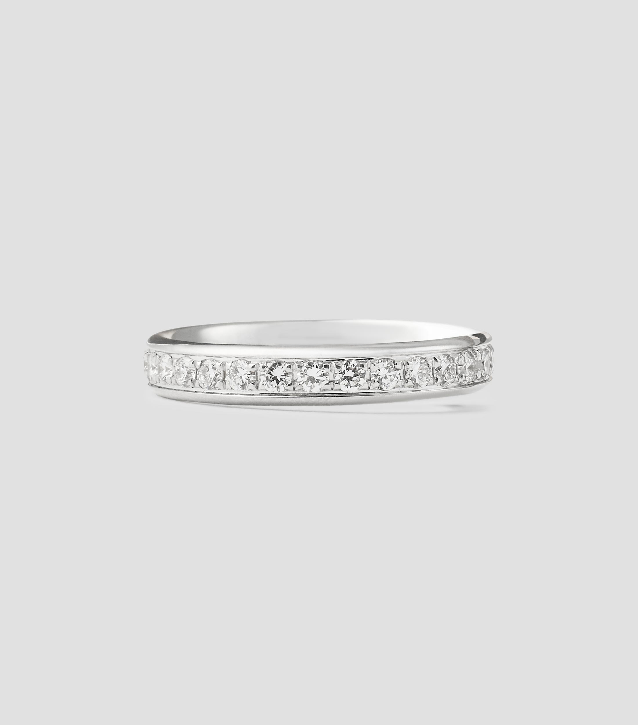Anillo en oro blanco de 18 kilates Veramore con diamantes Mujer