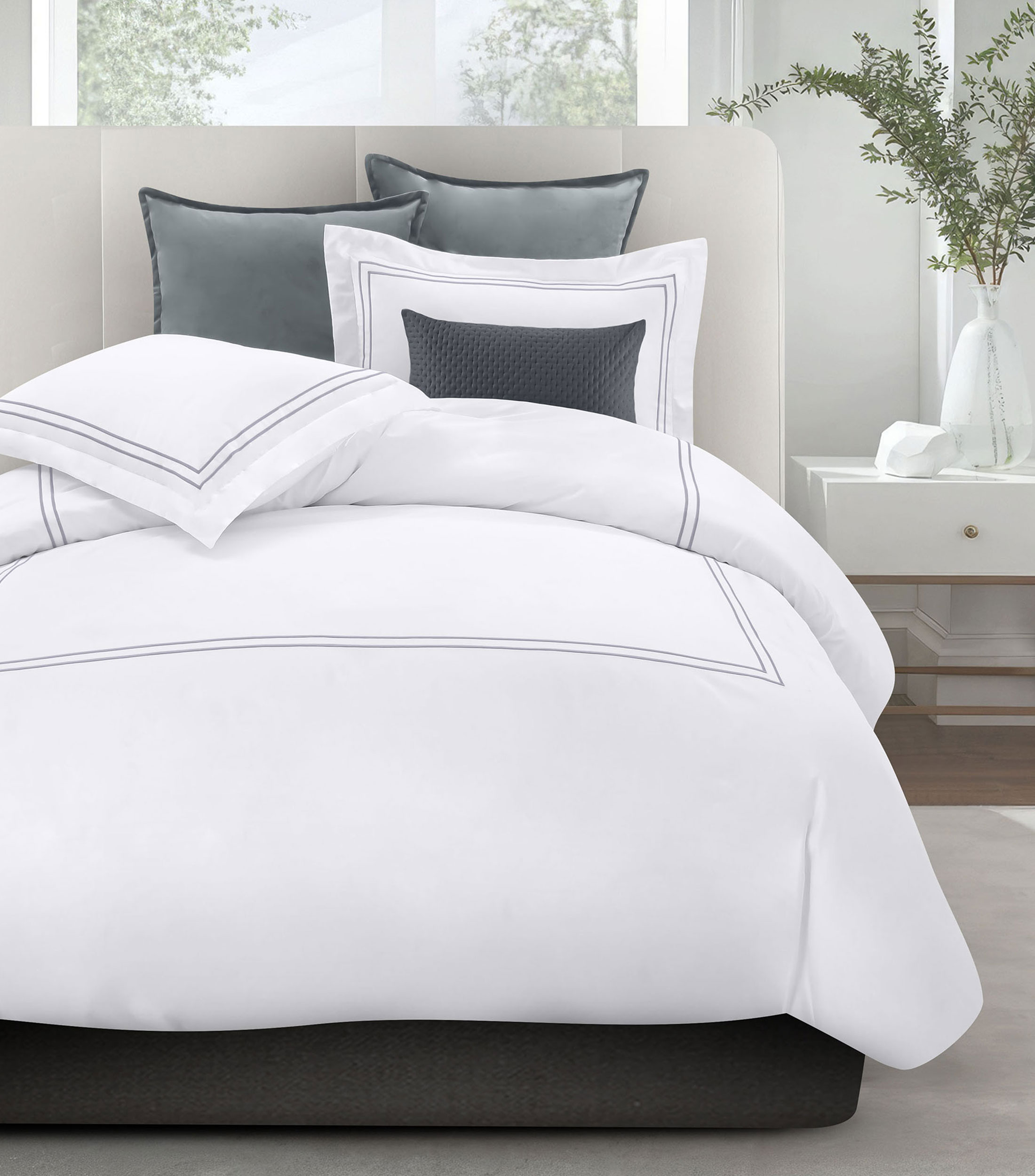 Funda para Duvet King Size Andersen Blanco