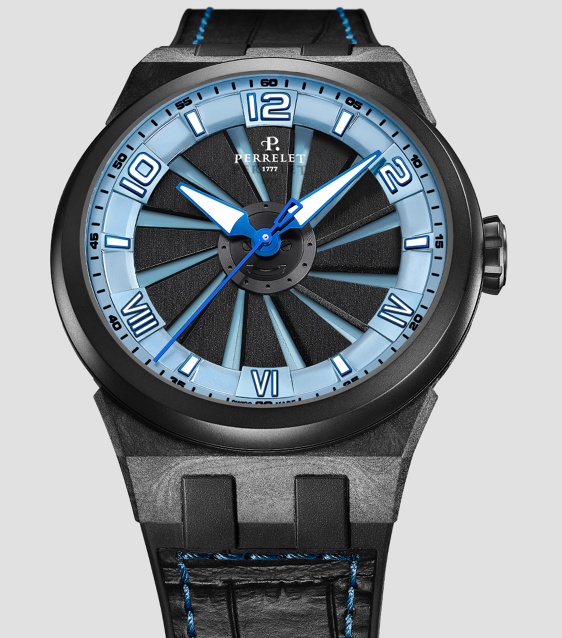 Reloj Turbine Carbon Ice Blue para Hombre Casual Azul