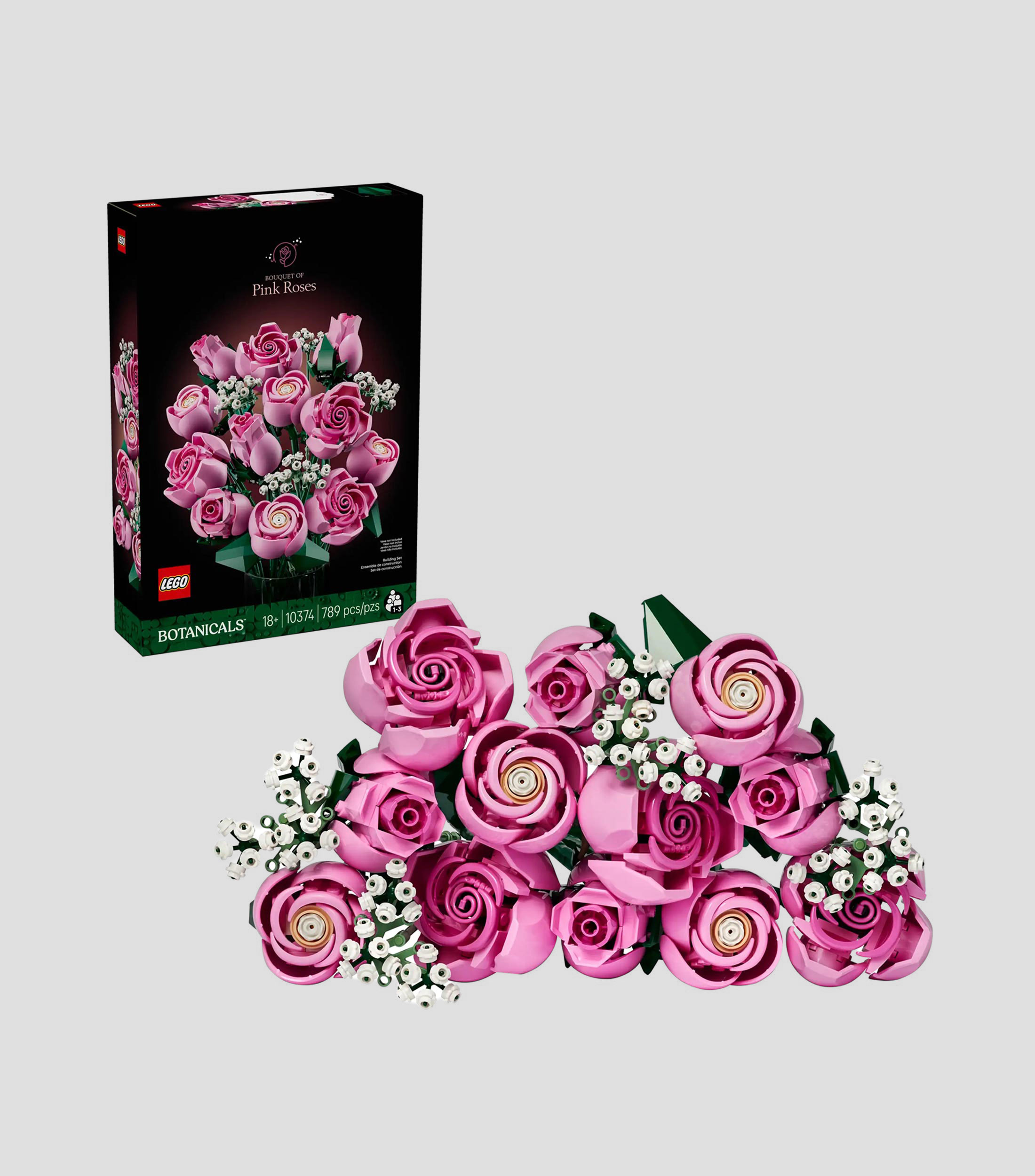 Lego Botanicals Ramo de Rosas Rosadas
