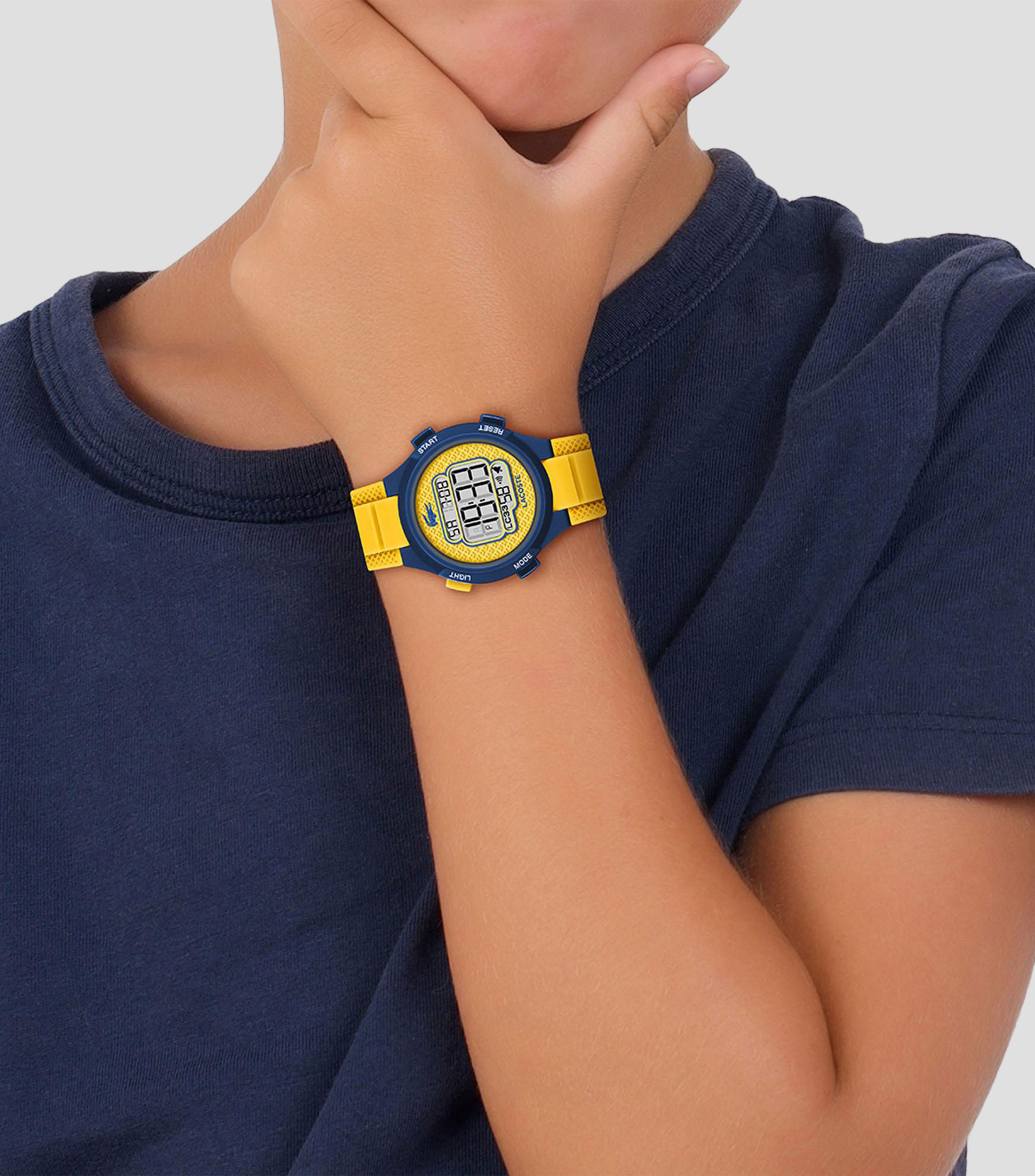 Reloj para Niño LC33 Deportivo Amarillo, Azul