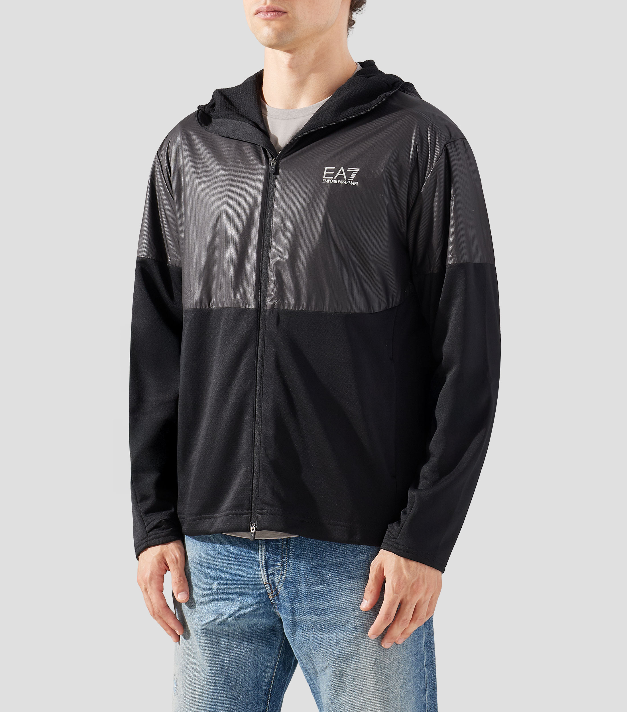 Sudadera con cierre y capucha Hombre