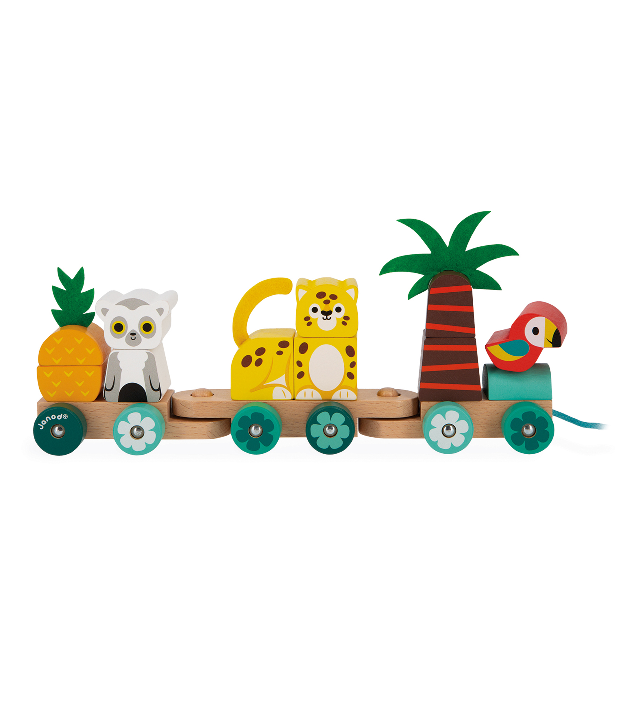 Juguete para bebe Tren De Arrastre Tropical - Tropik