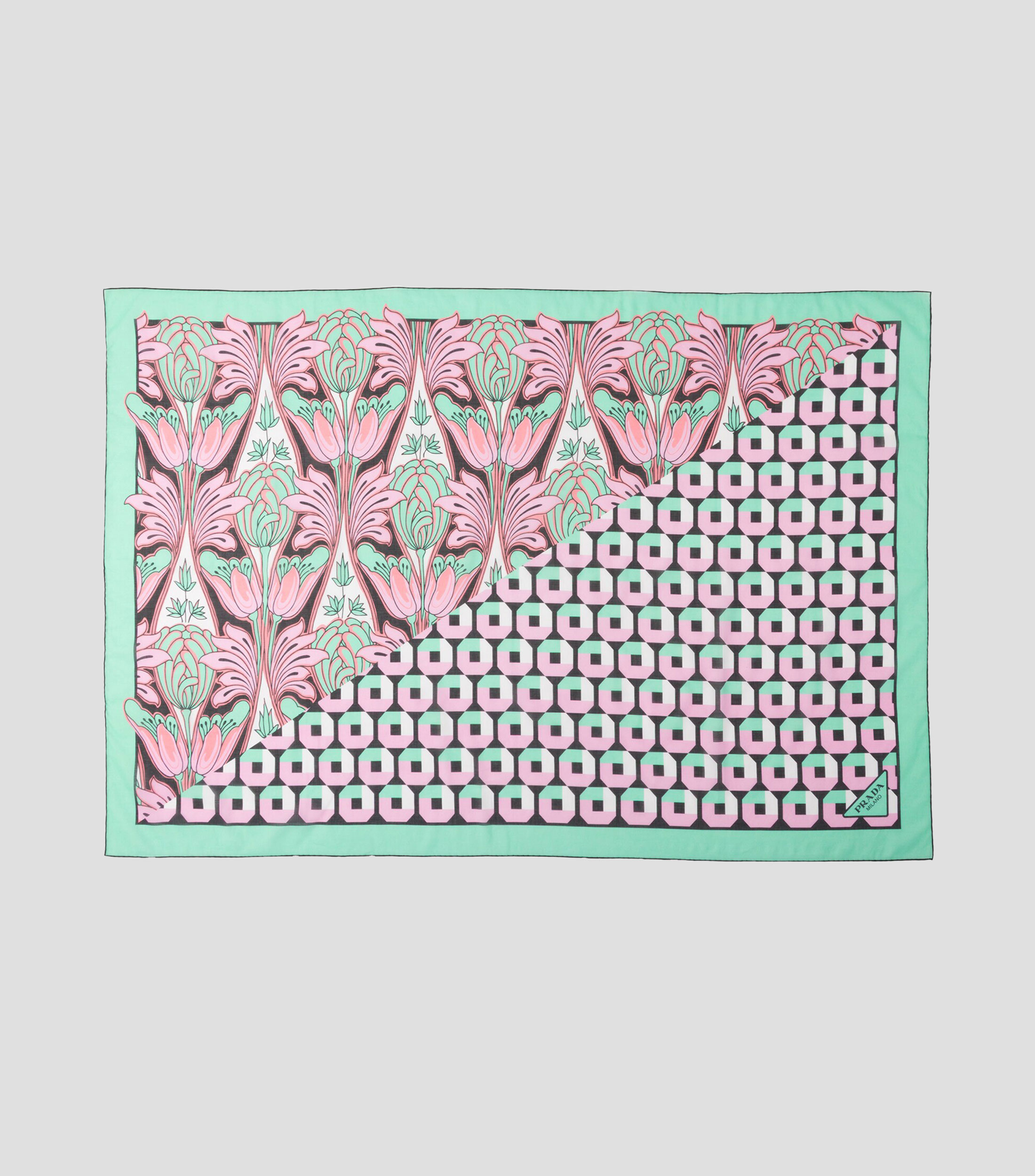 Pareo con estampado Mujer