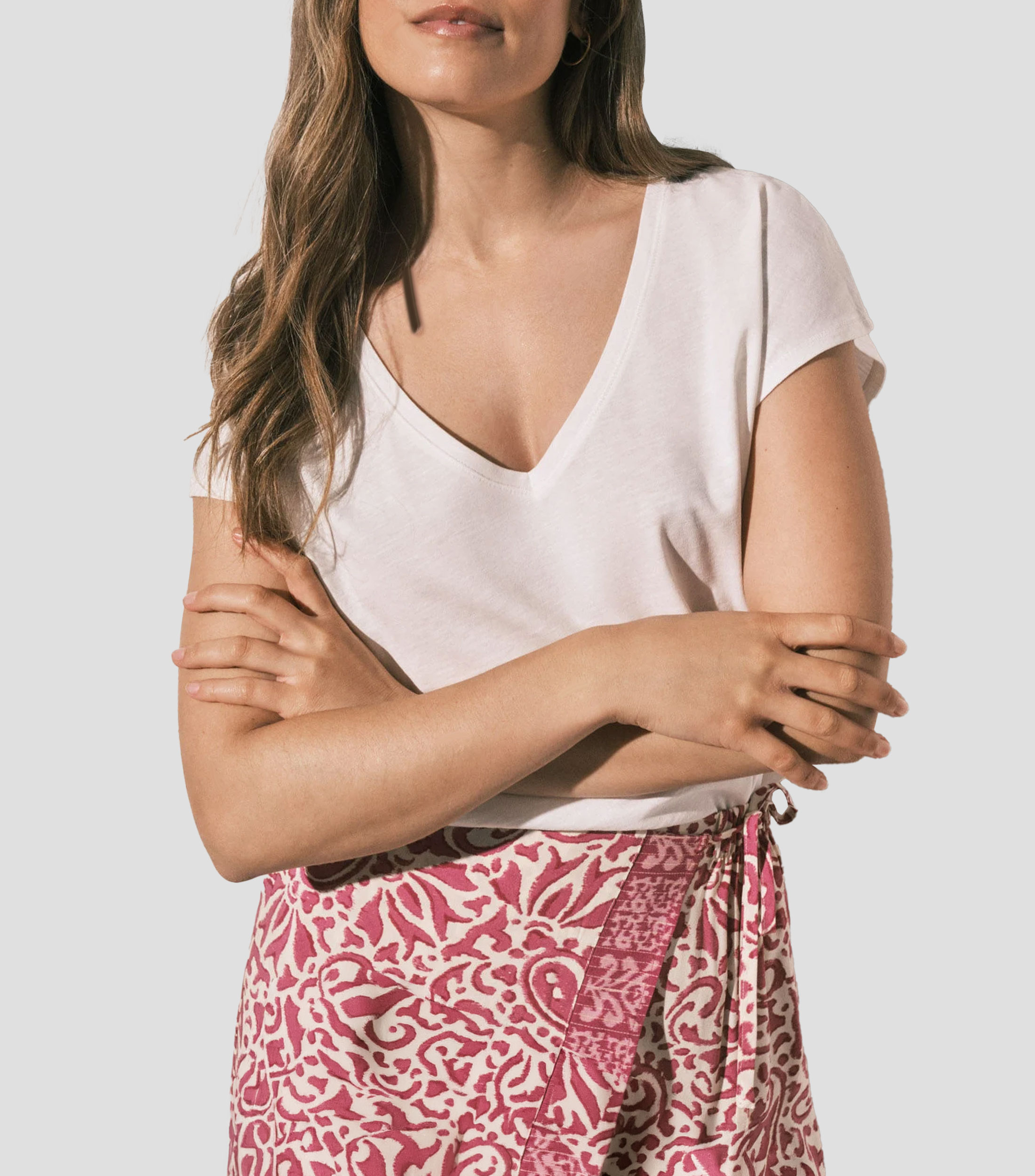 Playera pijama lisa Mujer
