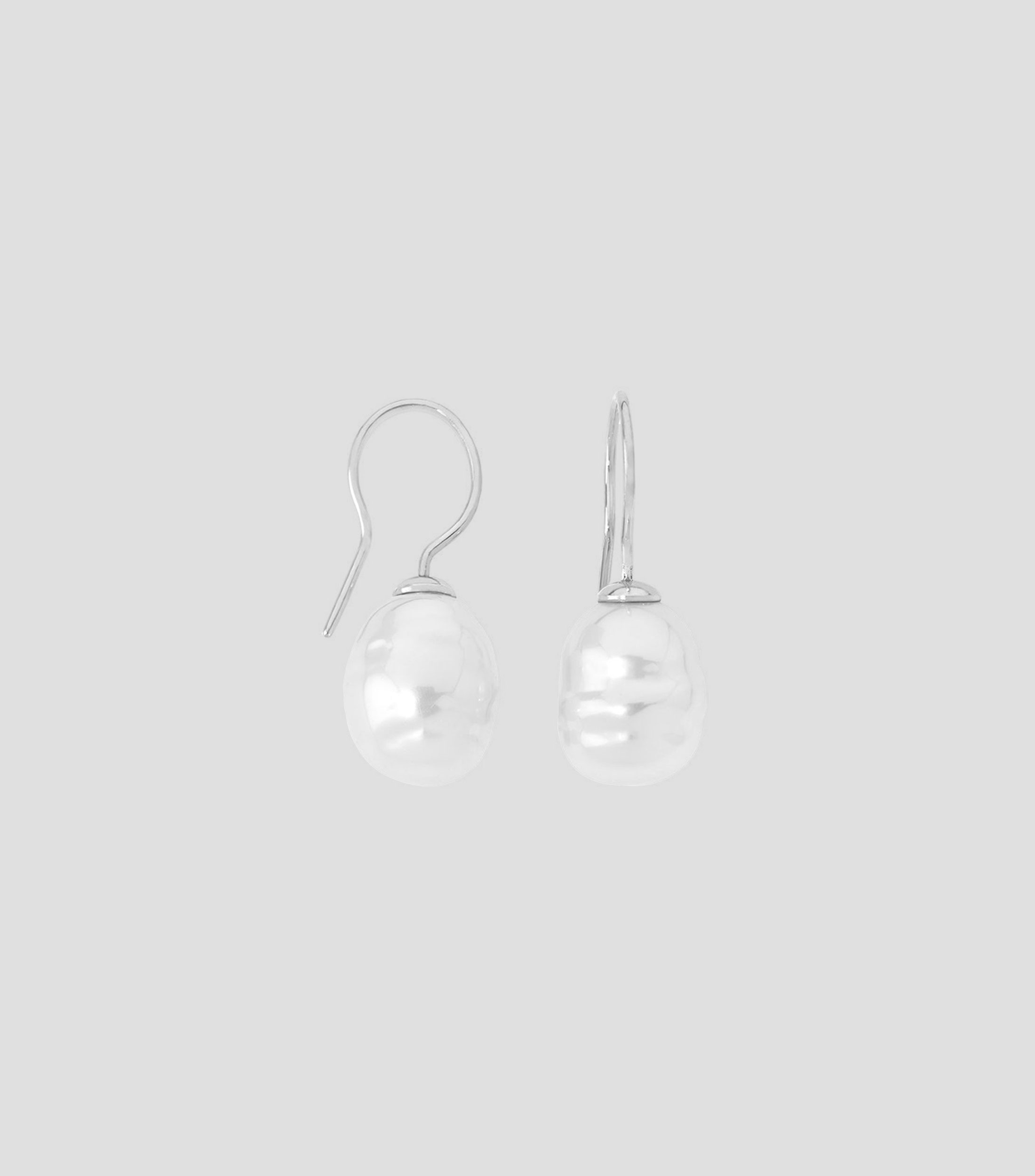 Aretes con perlas Mujer