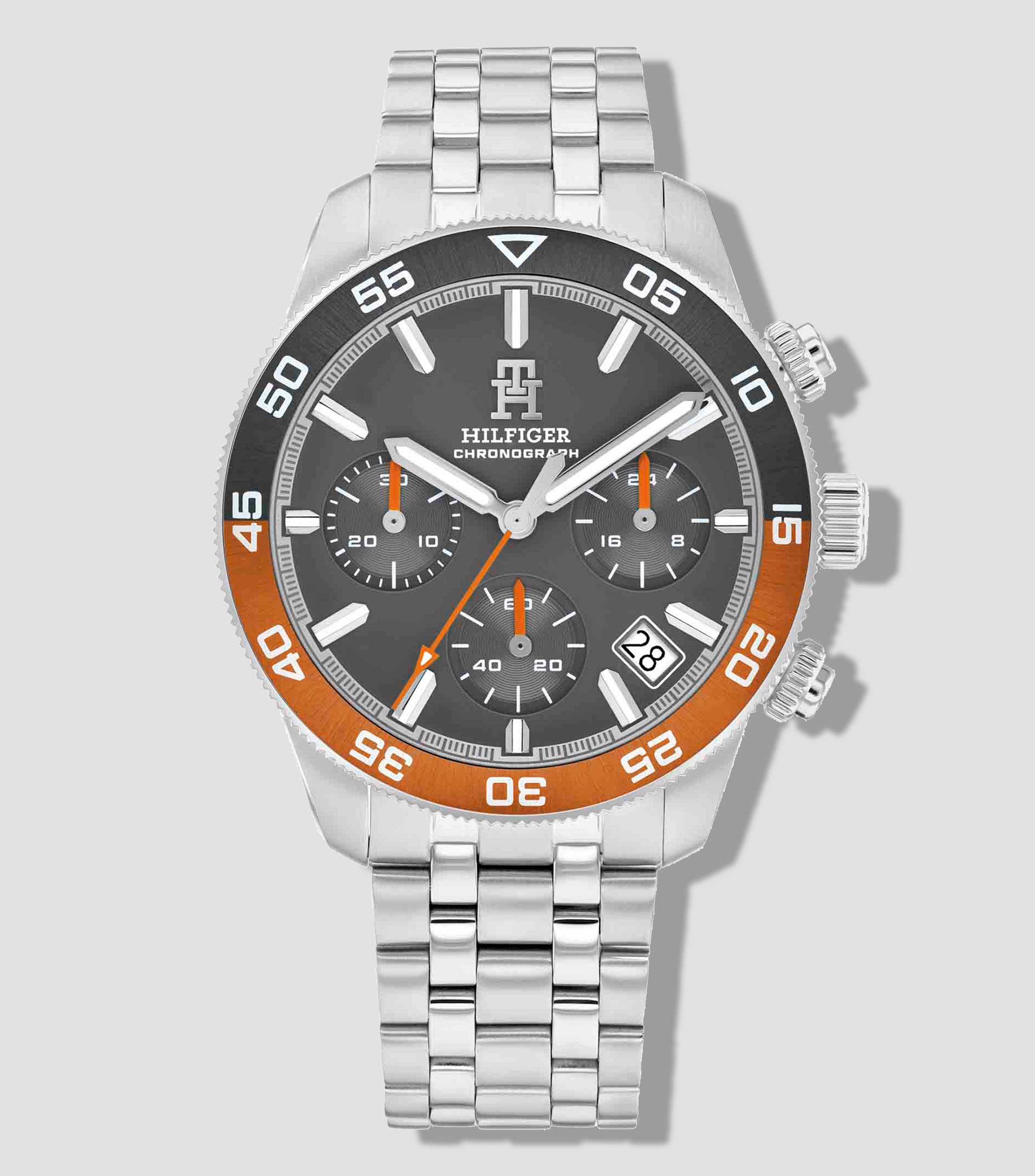 Reloj para Hombre, Deportivo, Plateado