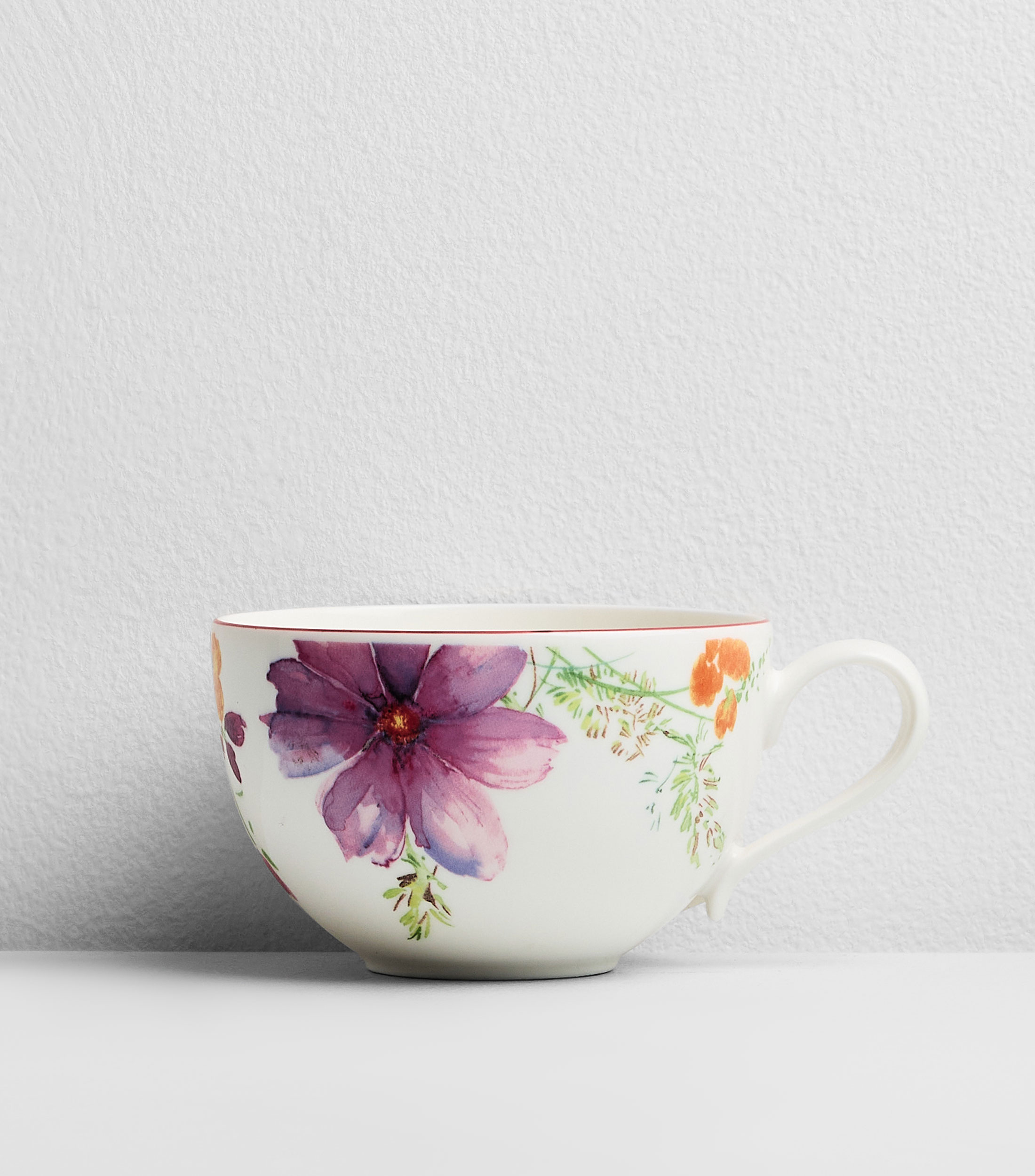 Taza para Desayuno Mariefleur blanca