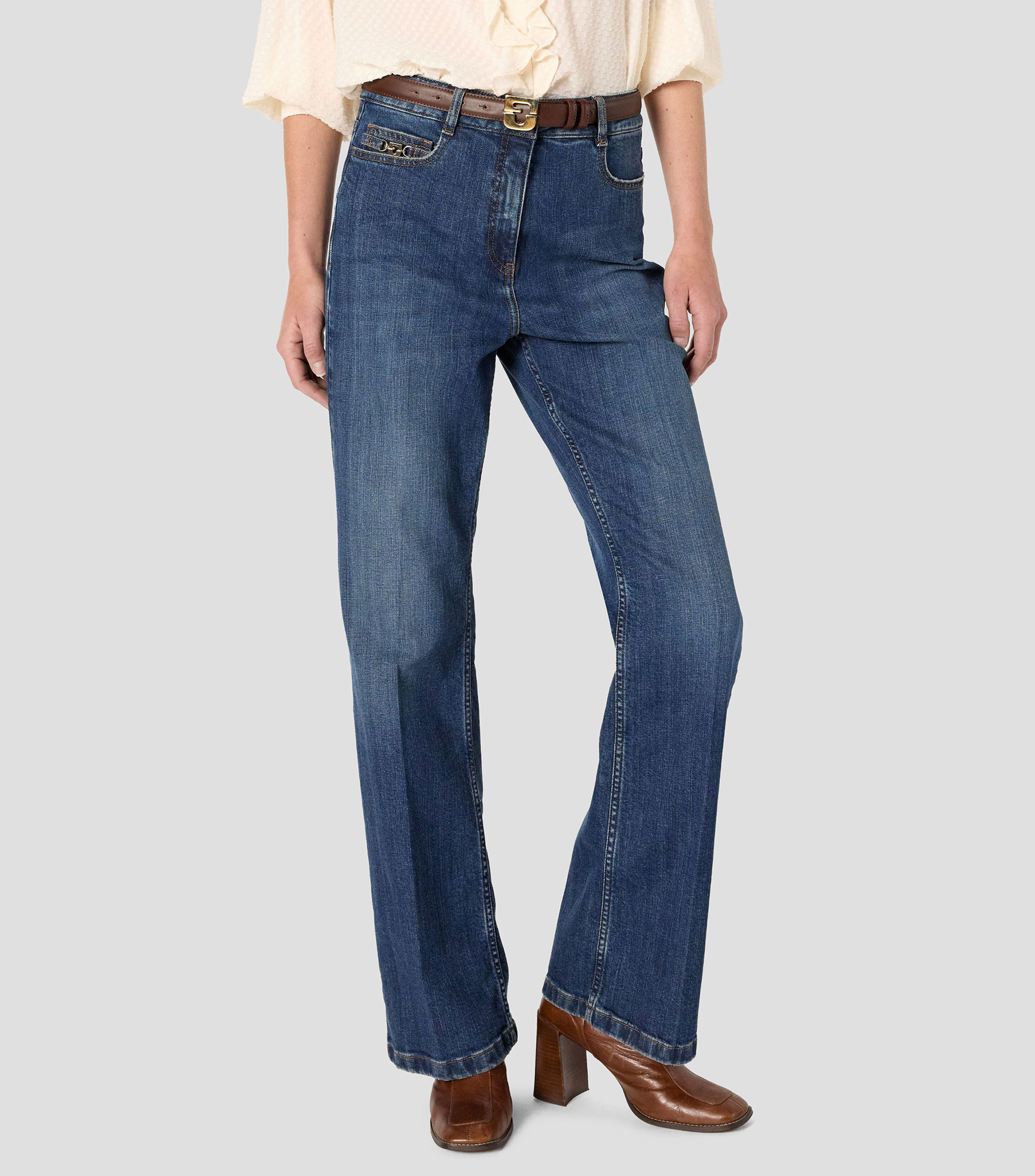 Jeans Corine de corte bootcut Mujer