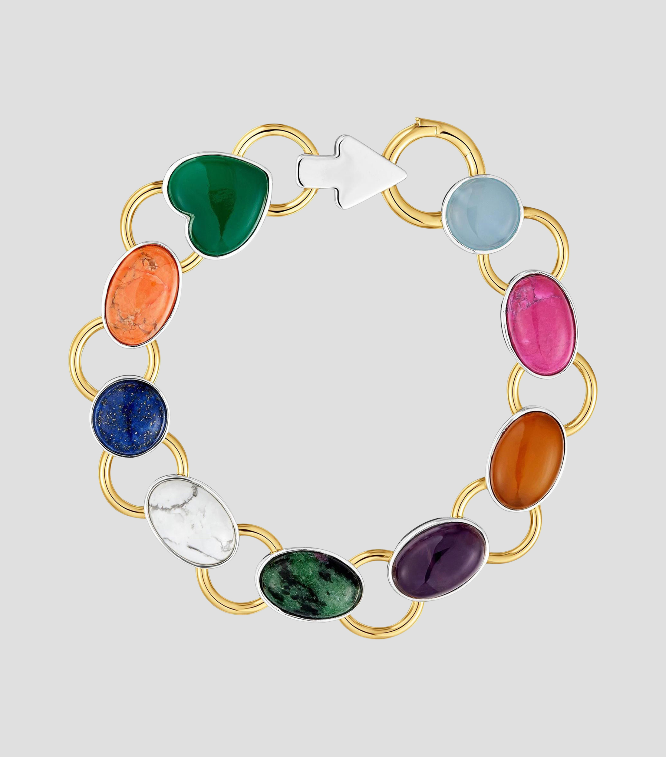 Pulsera con gemas multicolor Tous Gem Power Mujer