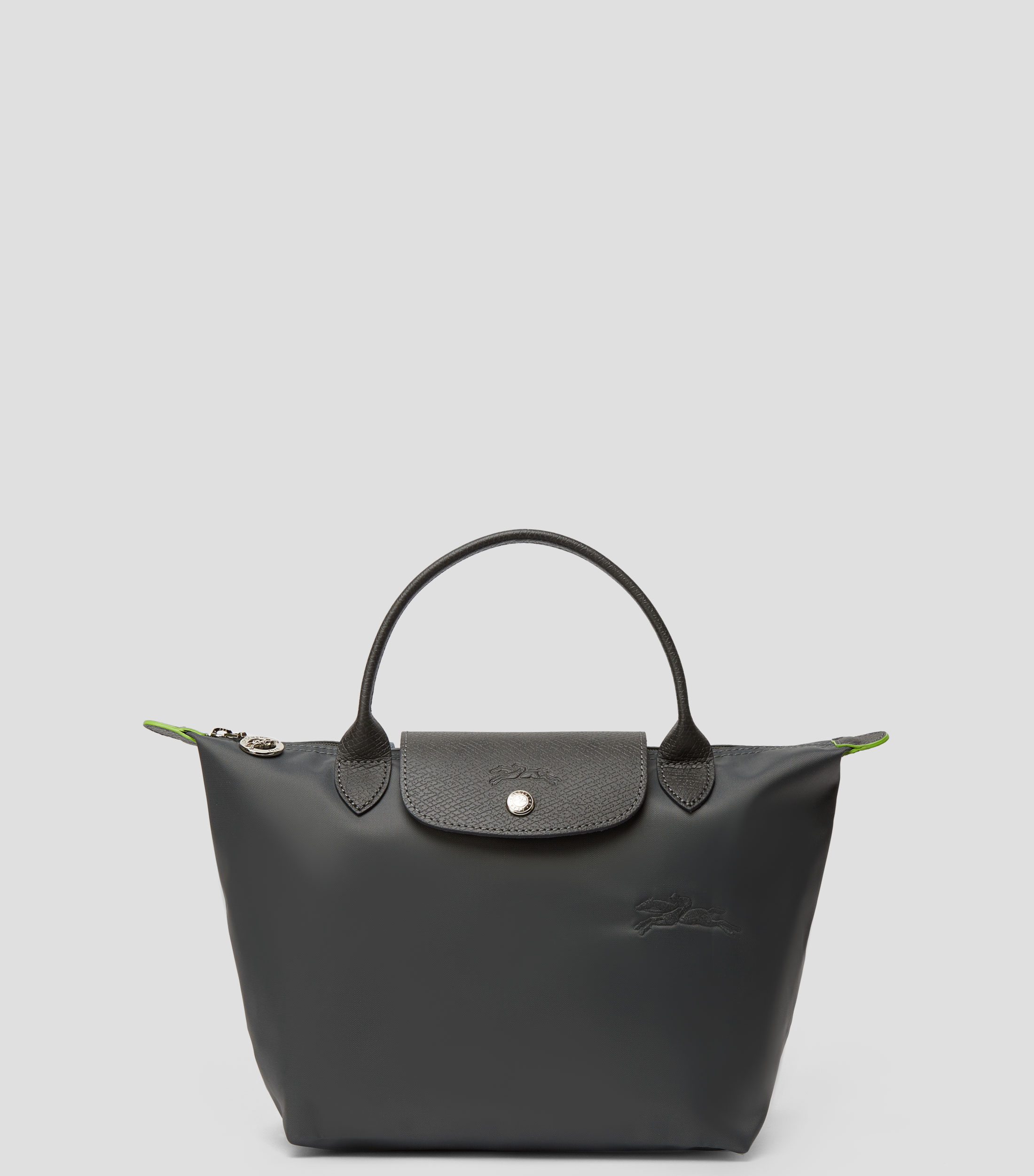 Bolsa Tote Gris Le Pliage Green Mujer