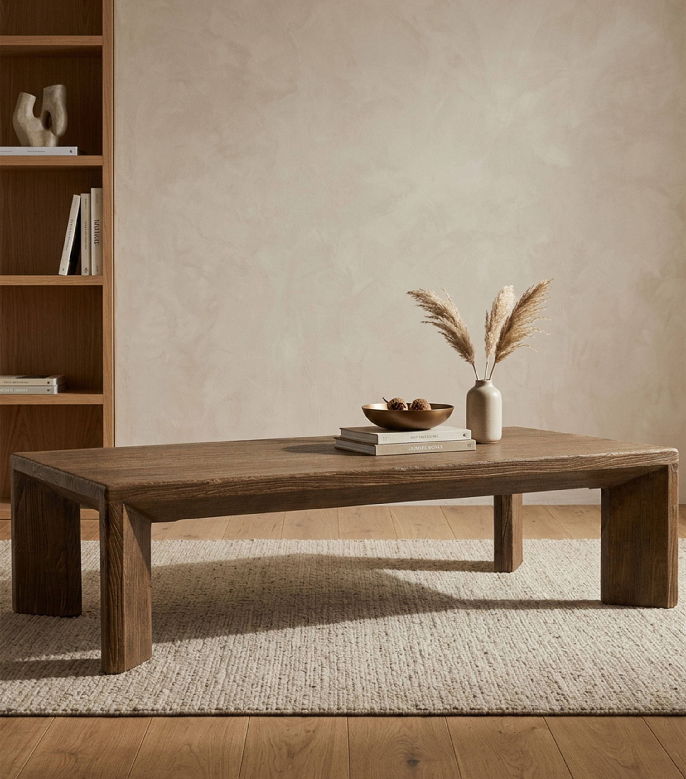Mesa de centro en madera