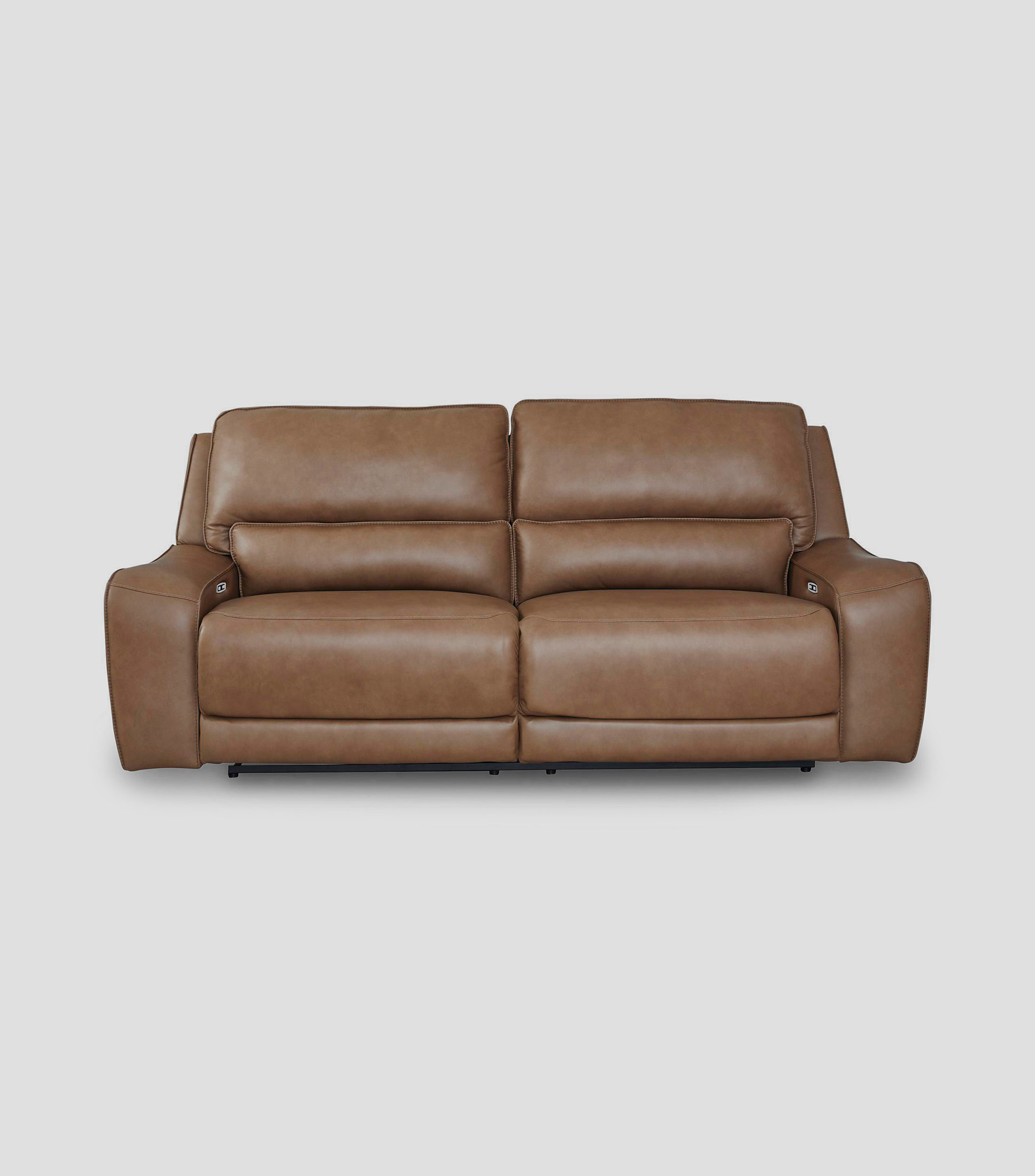 Sofá reclinable eléctrico en piel