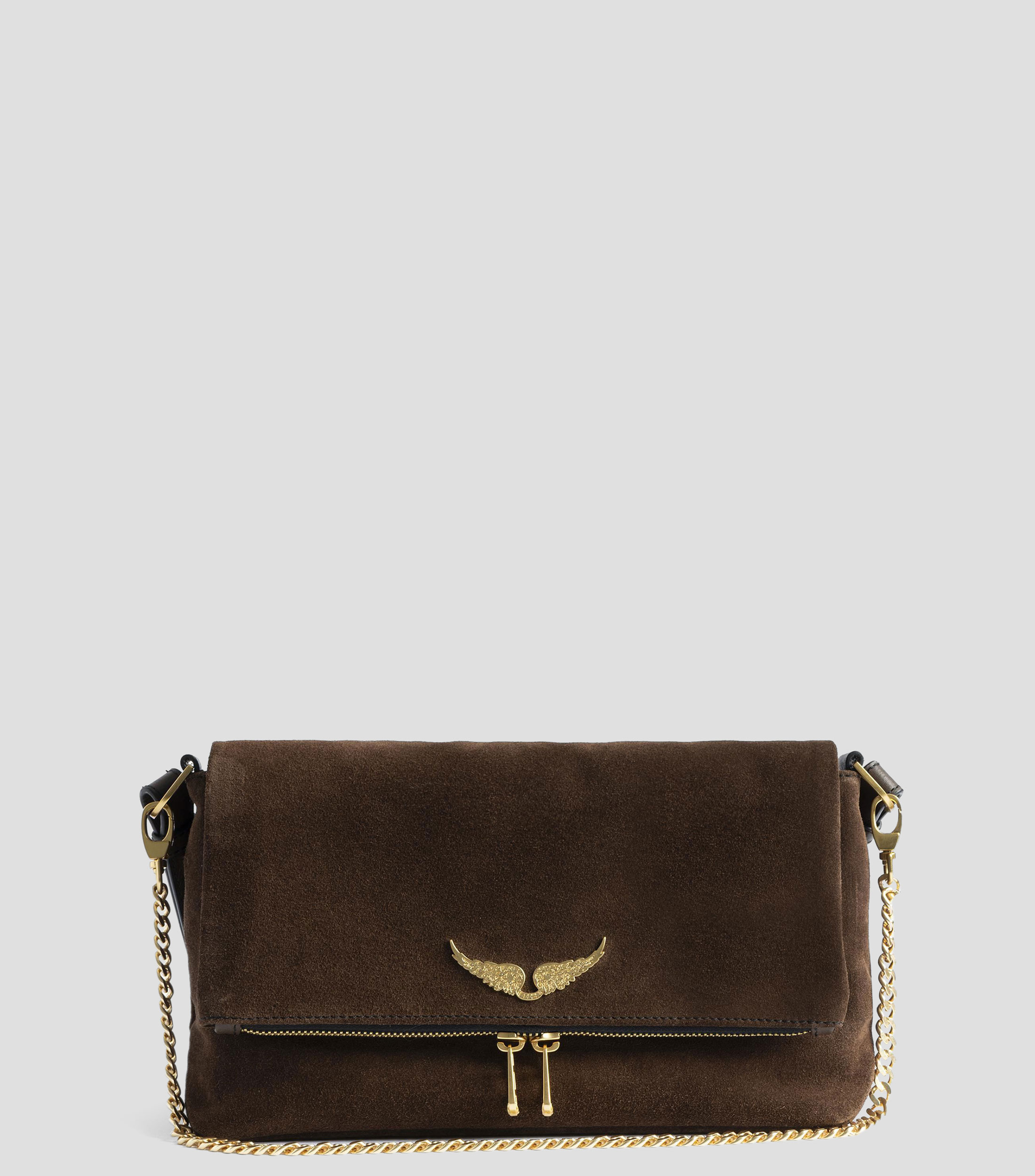 Bolsa Crossbody en piel Rocky II lisa Mujer