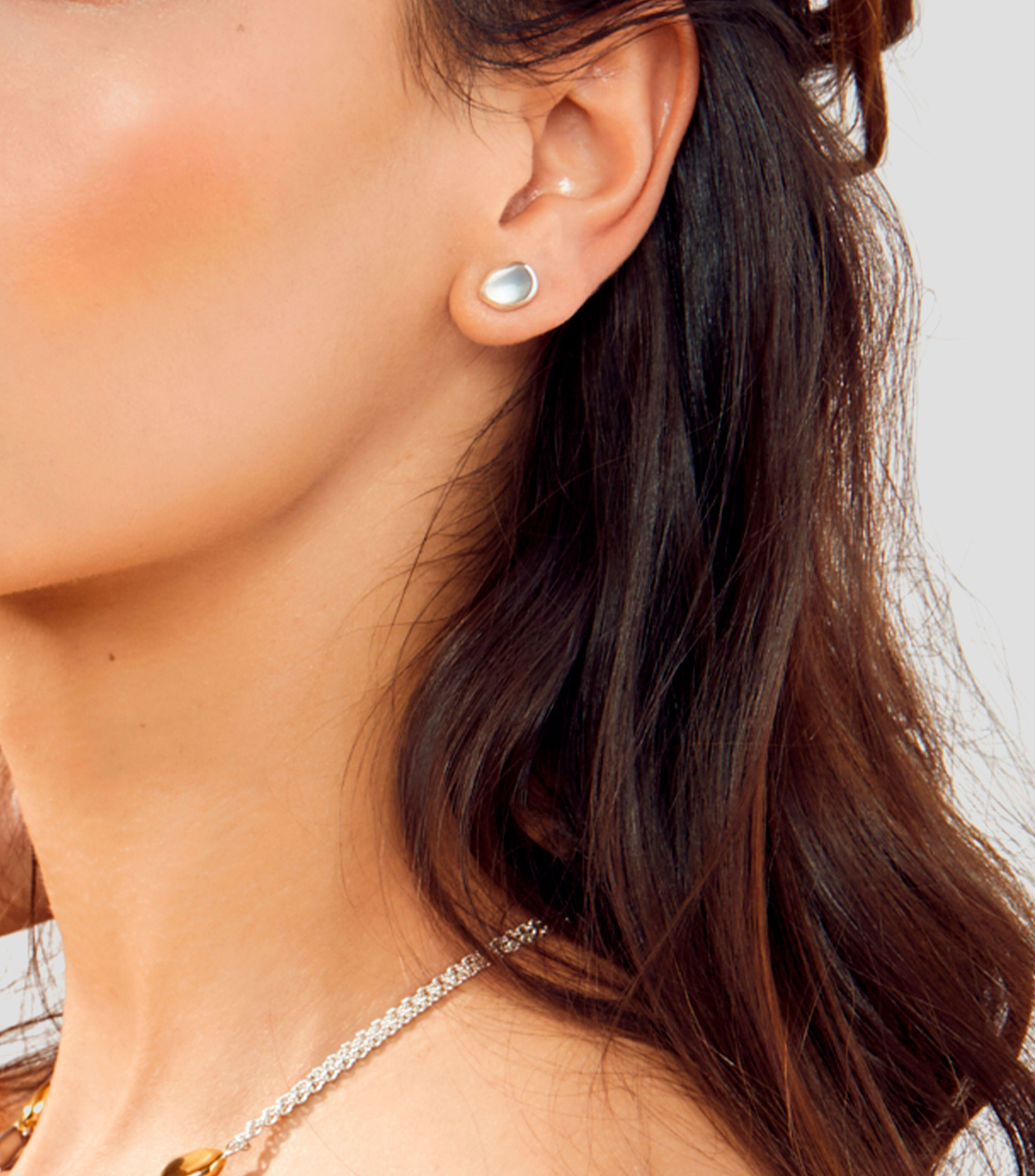 Aretes en plata Alma Mujer