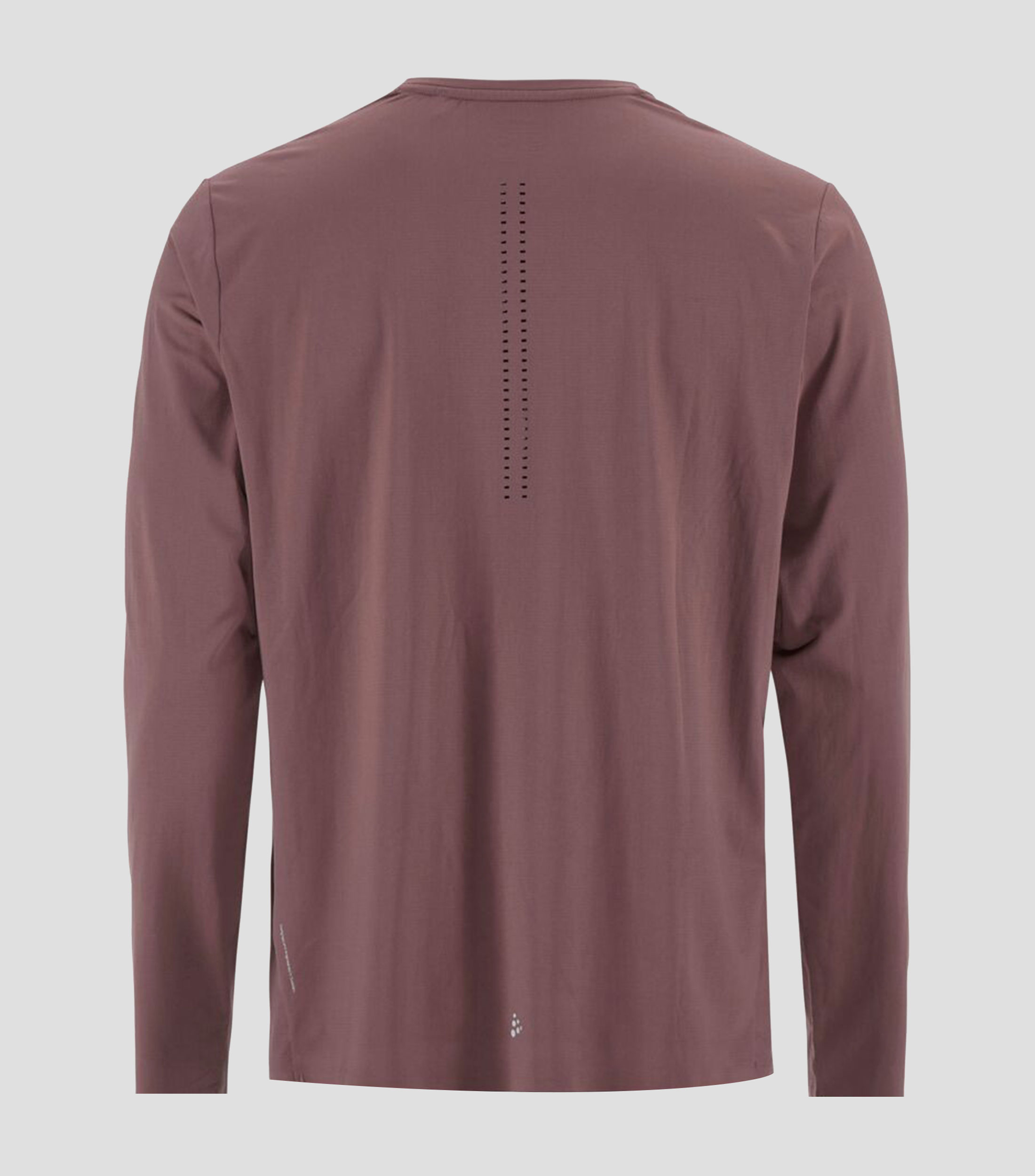 Playera para correr Hypervent de cuello redondo con manga larga lisa Hombre