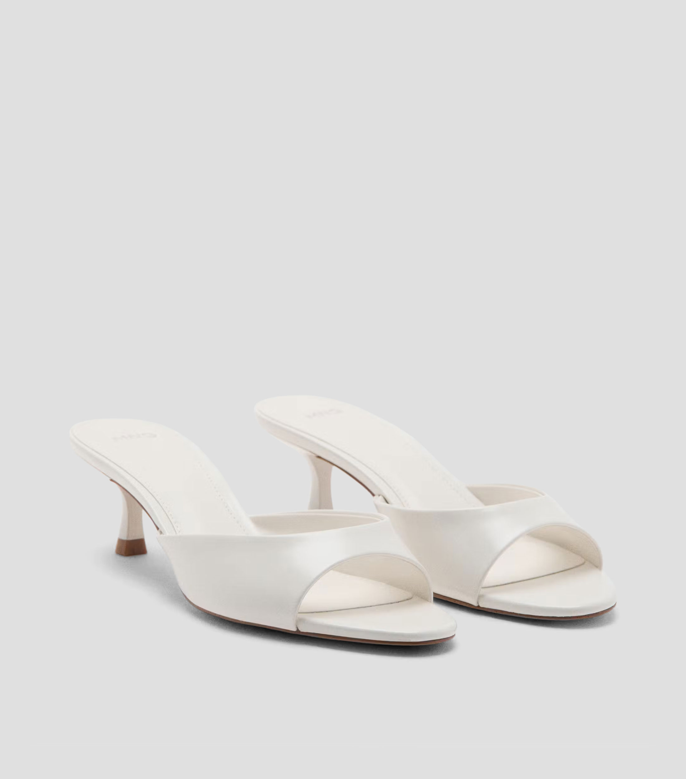 Sandalias tacón bajo delgado Mujer