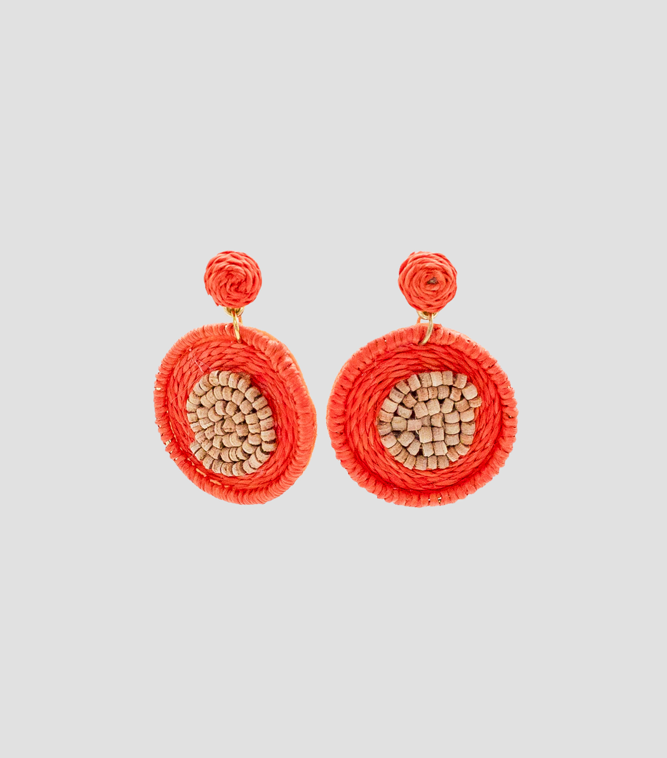 Aretes Redondos Espiral Mujer