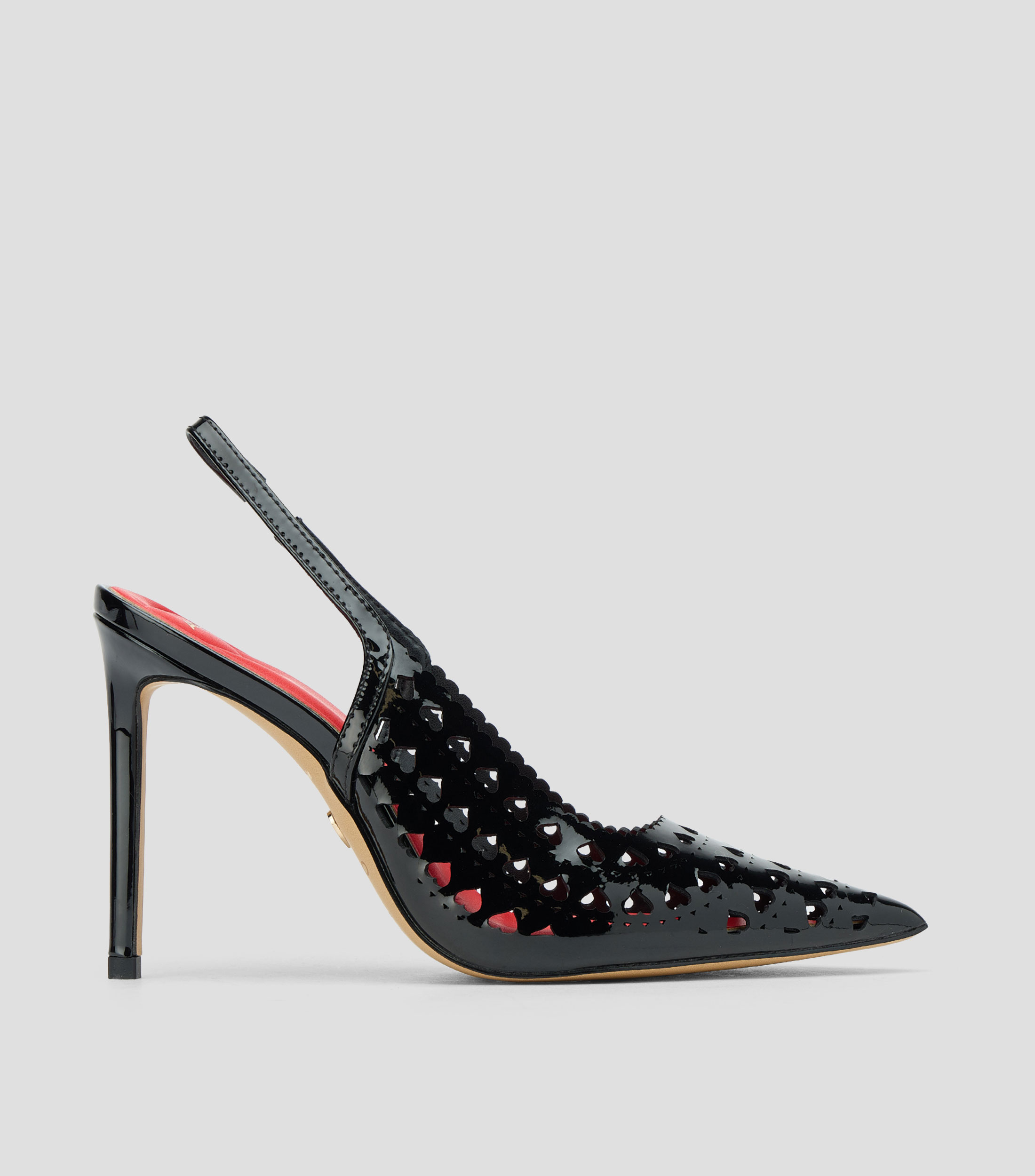 Zapatillas con tacón alto de aguja Mujer