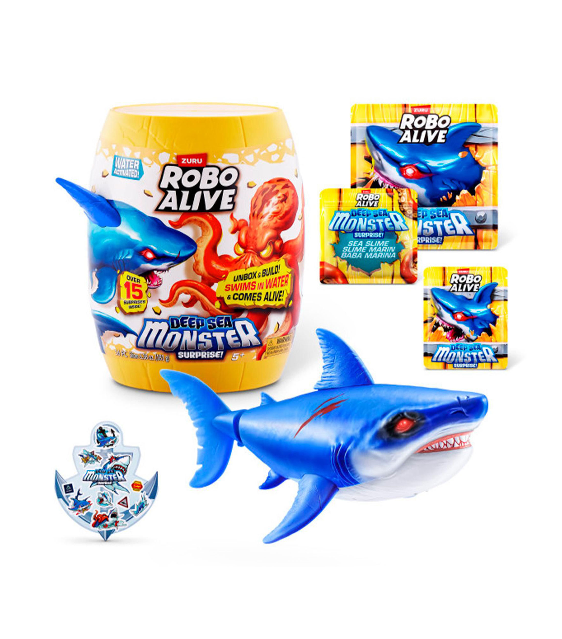 Juguete sorpresa Robo Alive Deep Sea Monster
