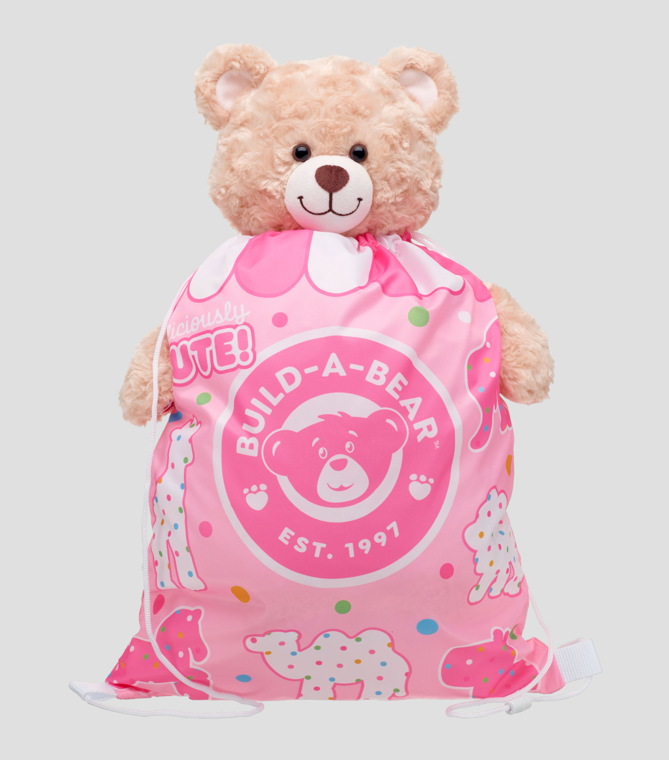 Bolsa Animal Cracker para muñeco de peluche