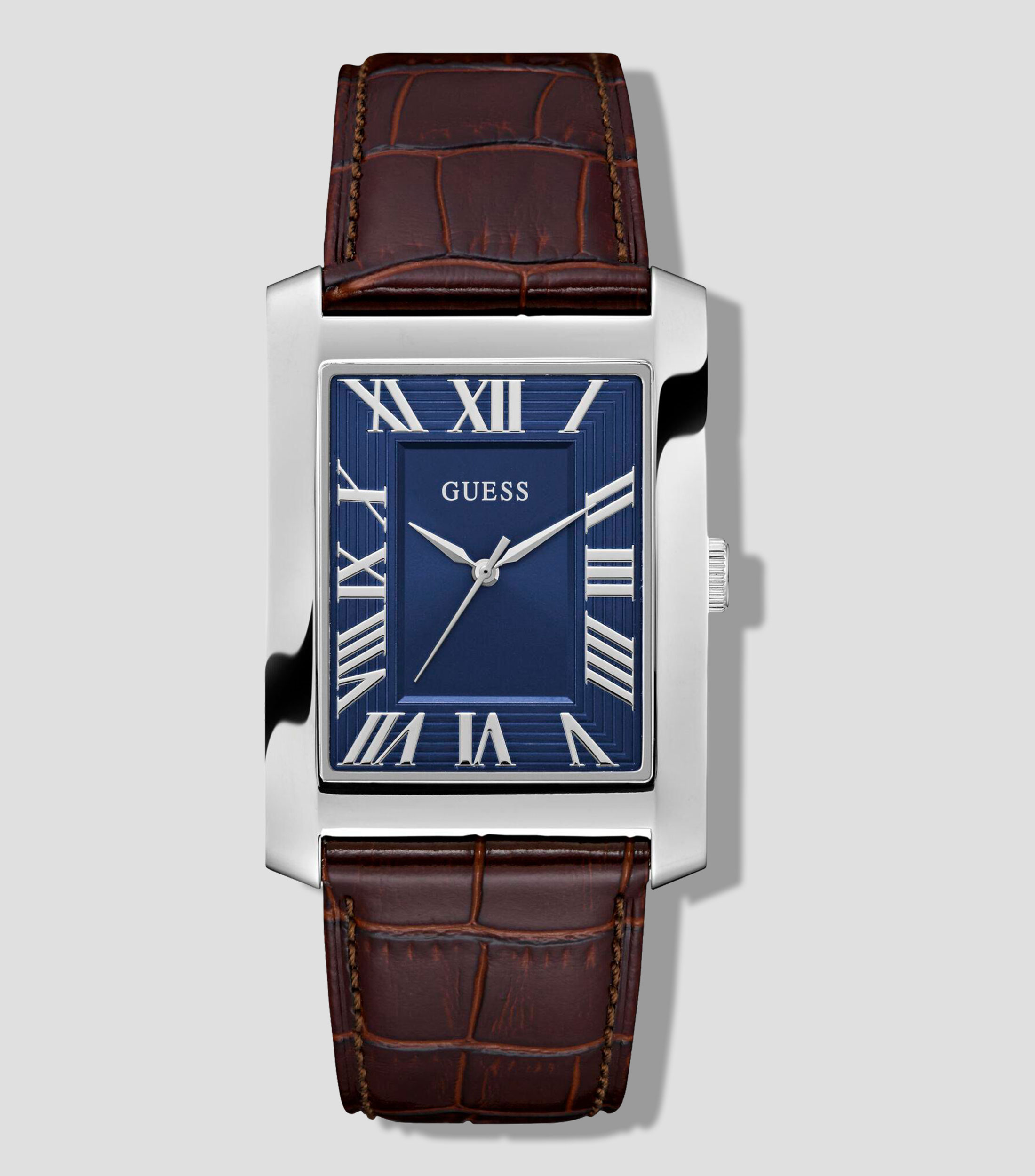 Reloj para Hombre Clyde de vestir Azul, Plateado