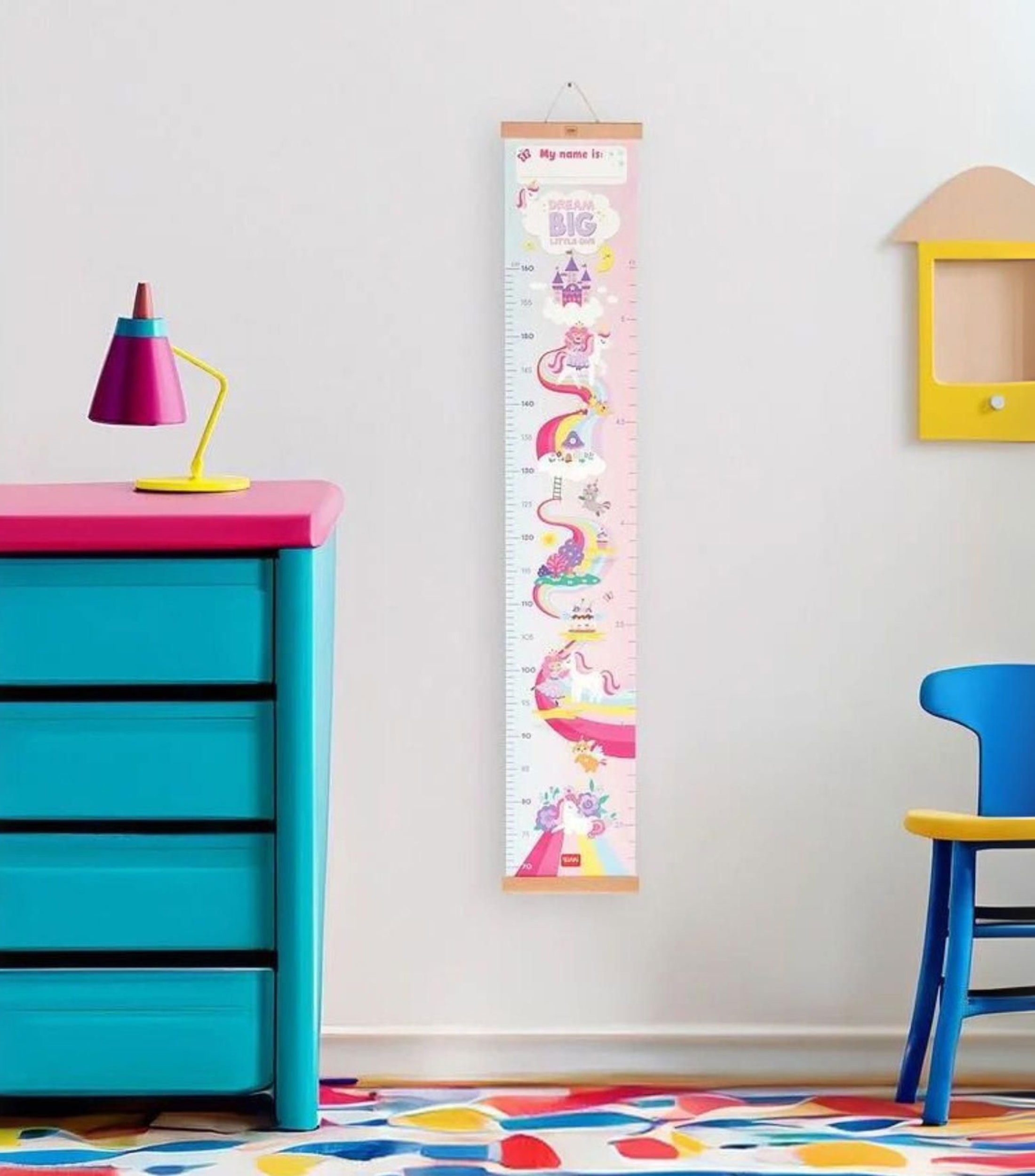 Medidor de Altura para Pared Unicornio