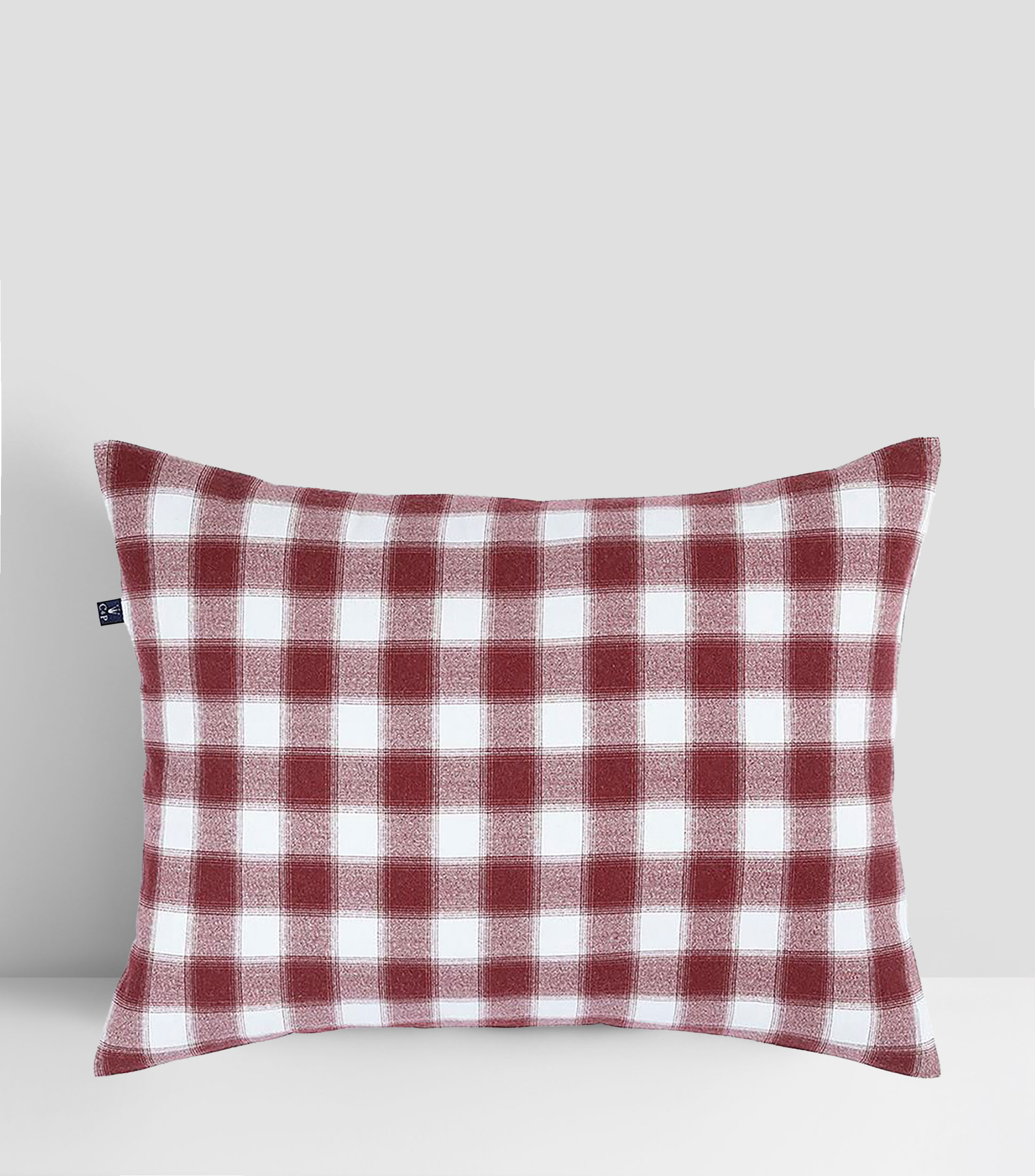 Juego de funda para duvet king size de algodón Clerkenwell rojo