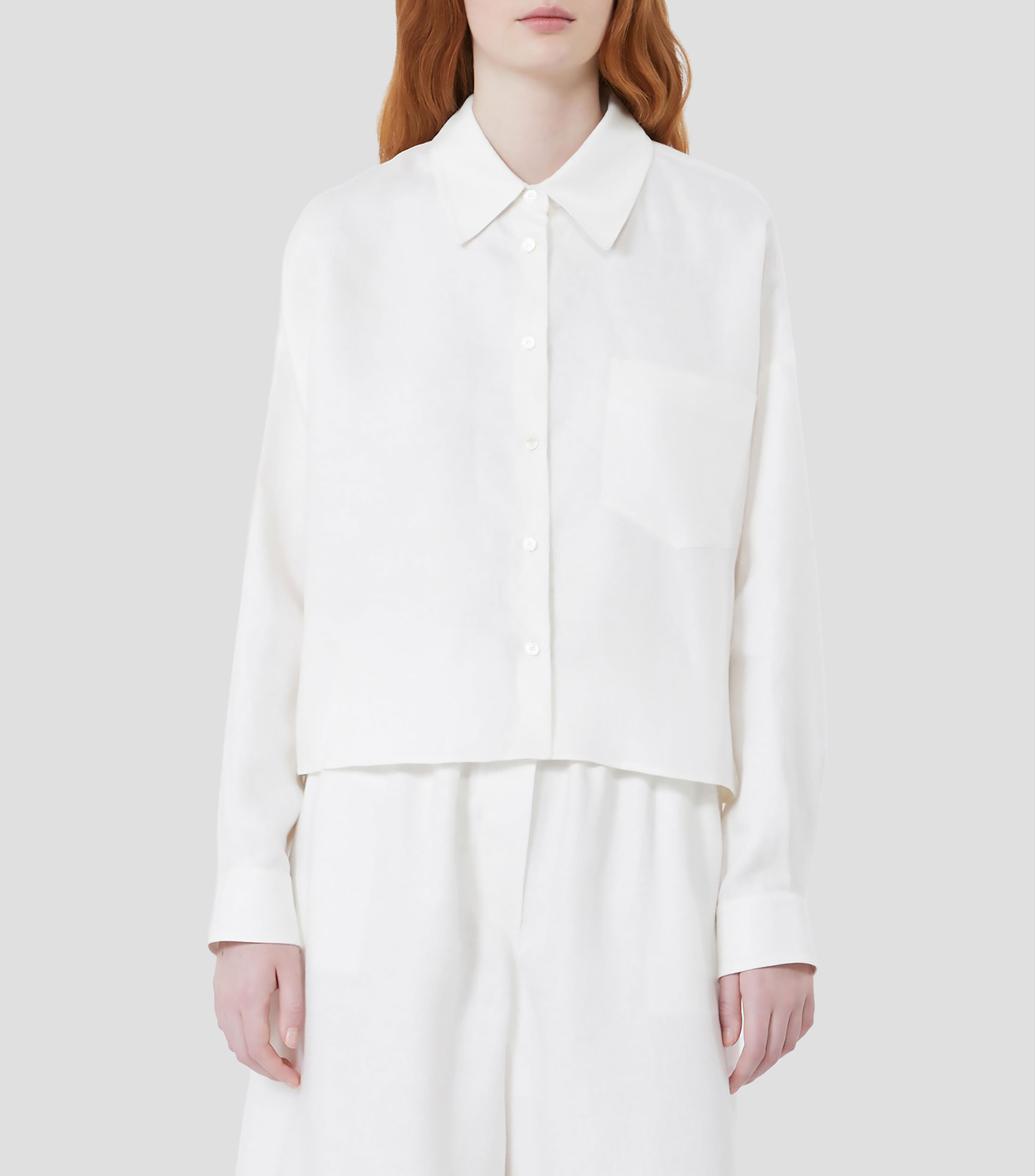 Sobrecamisa con botones Mujer