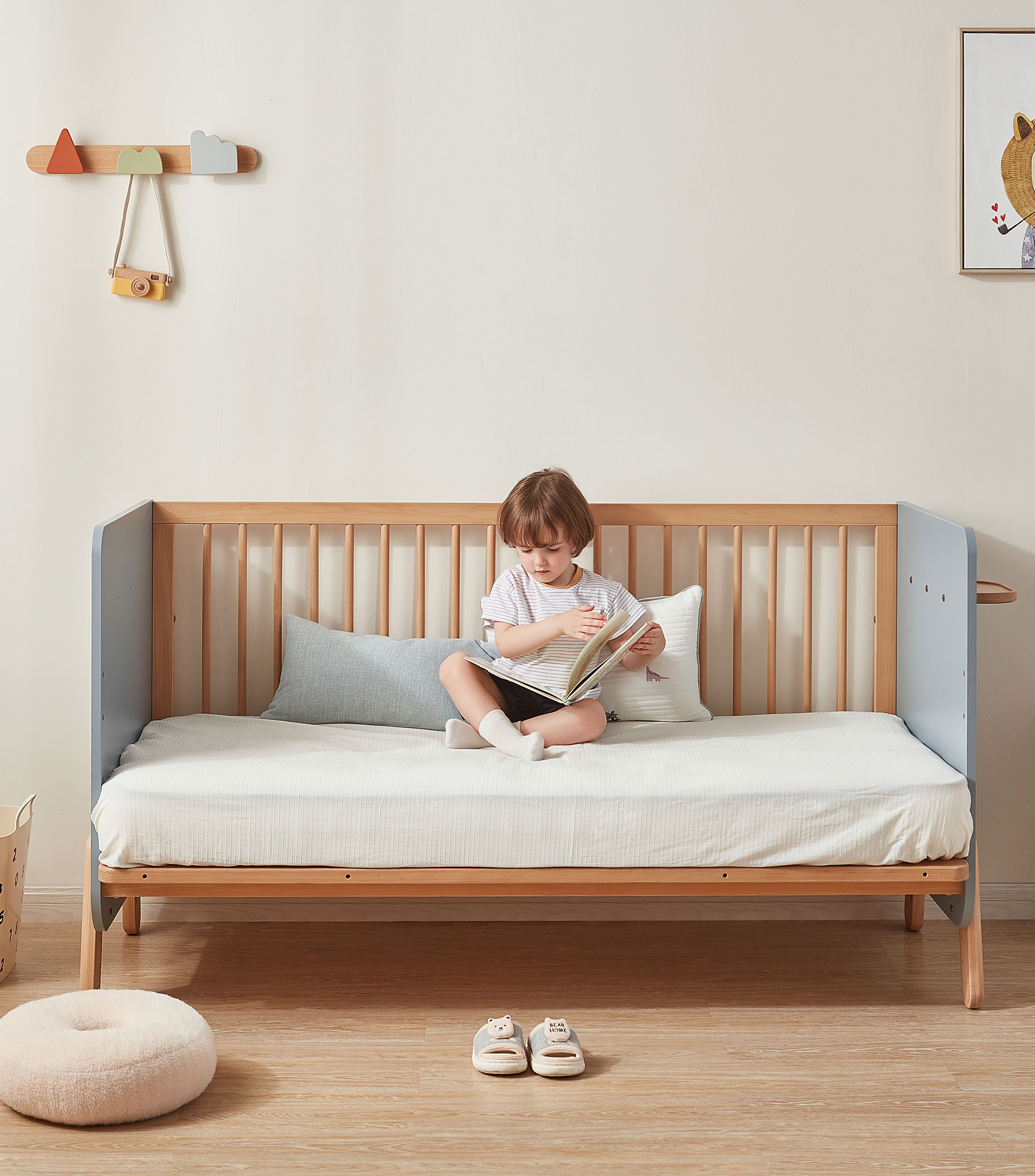 Cama con cabecera para Niños Sunshine en Araucaria