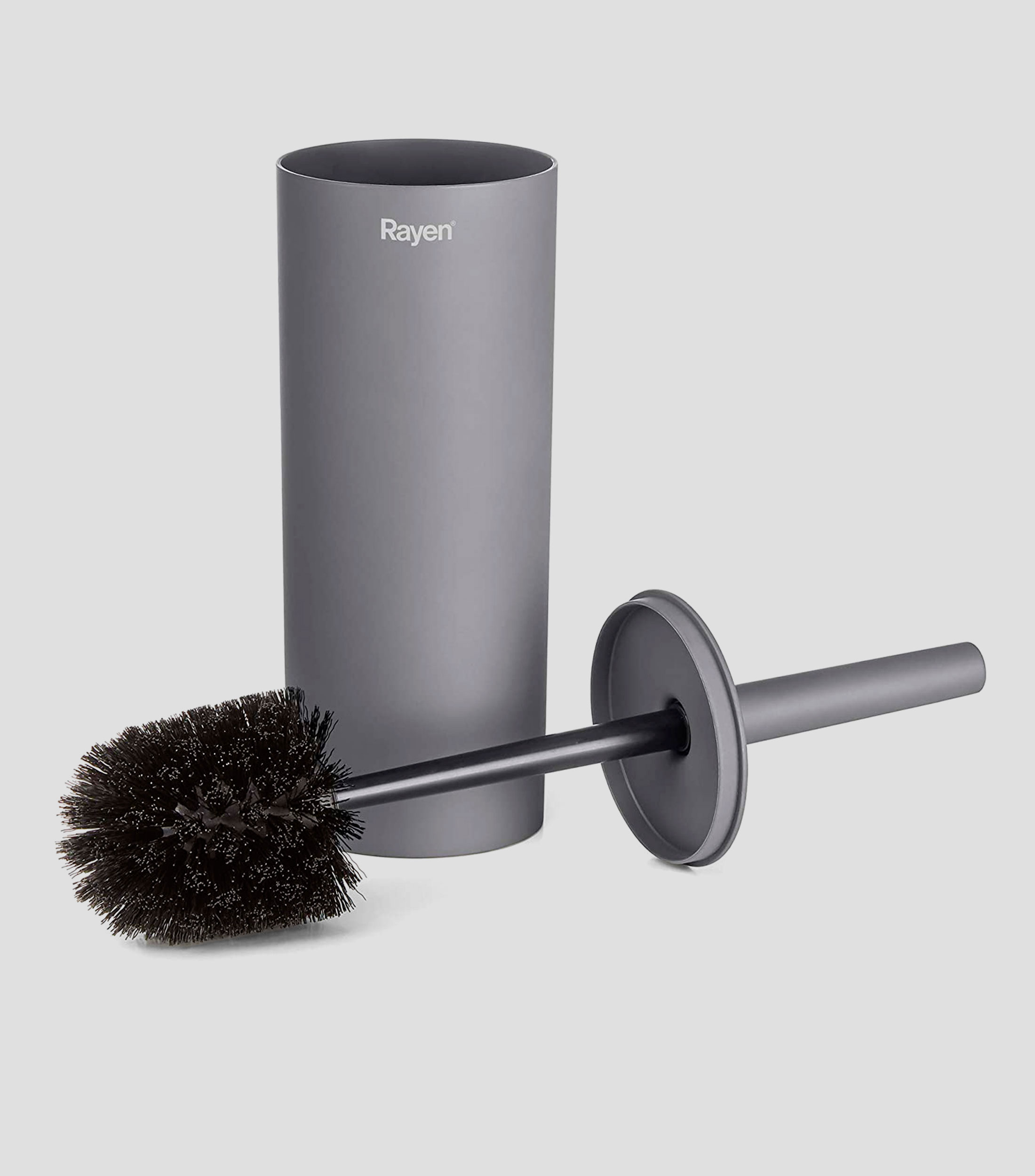 Cepillo para Baño con base gris