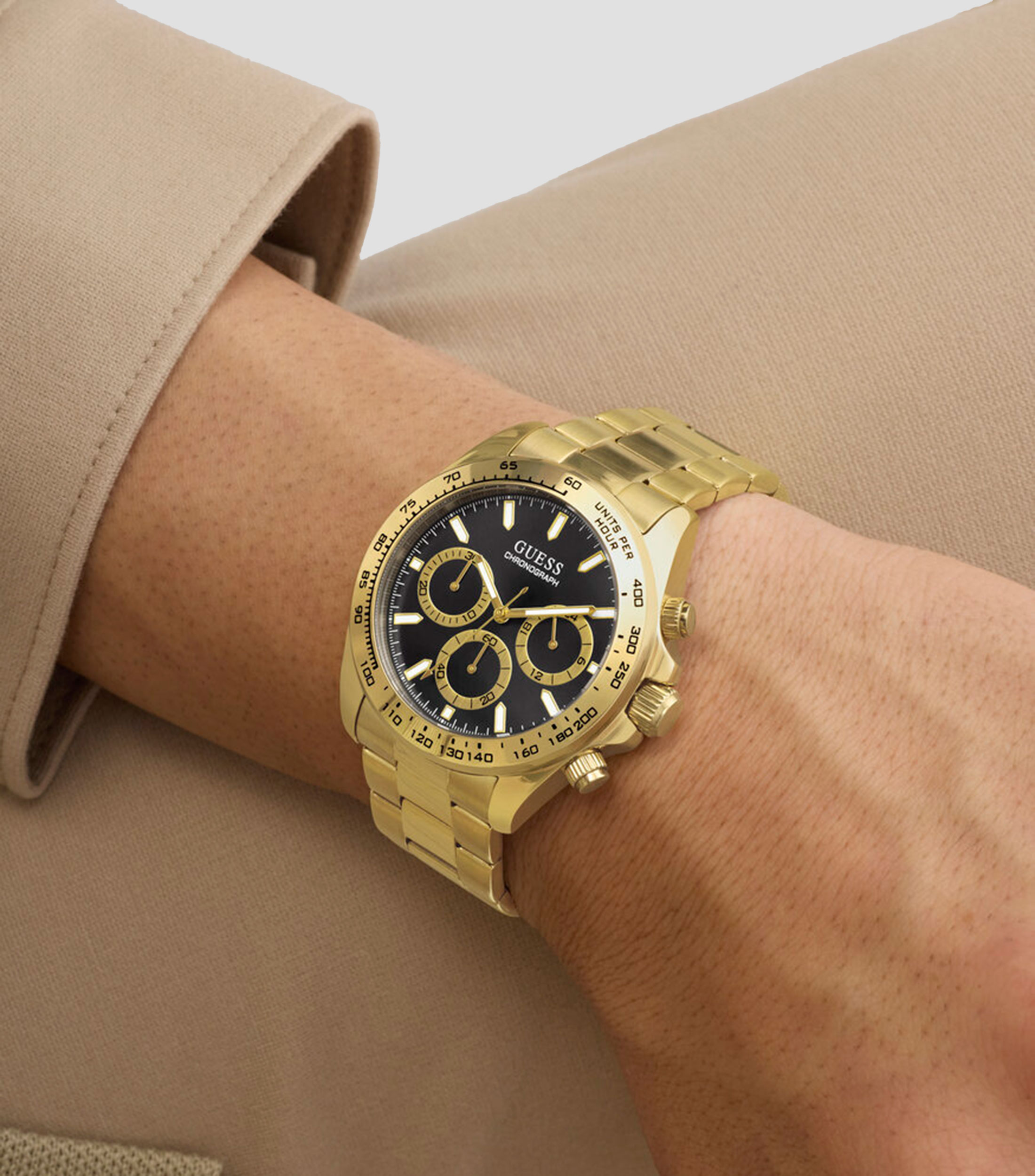 Reloj para Hombre Arthur casual dorado