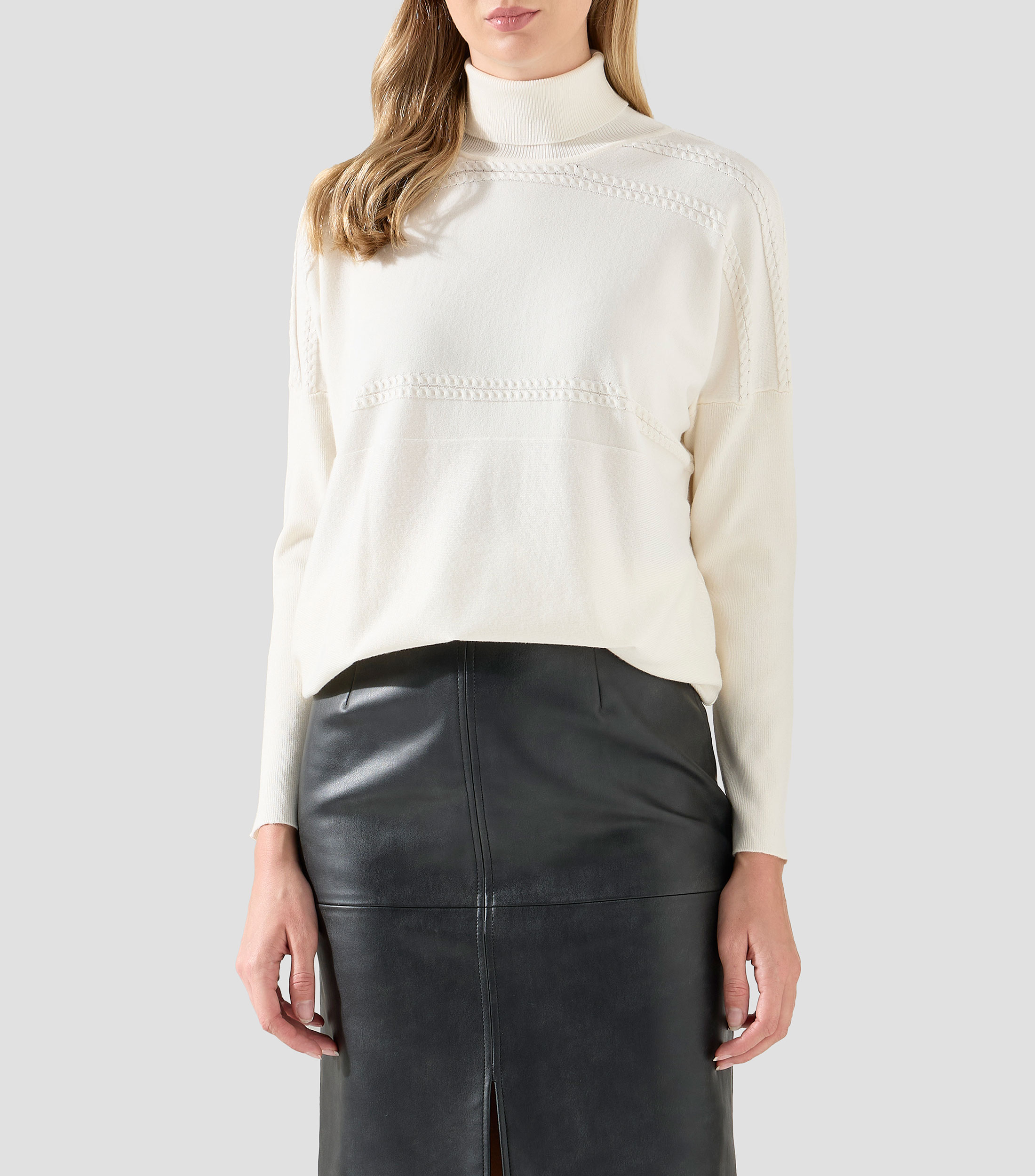 Poncho Cuello Alto Mujer