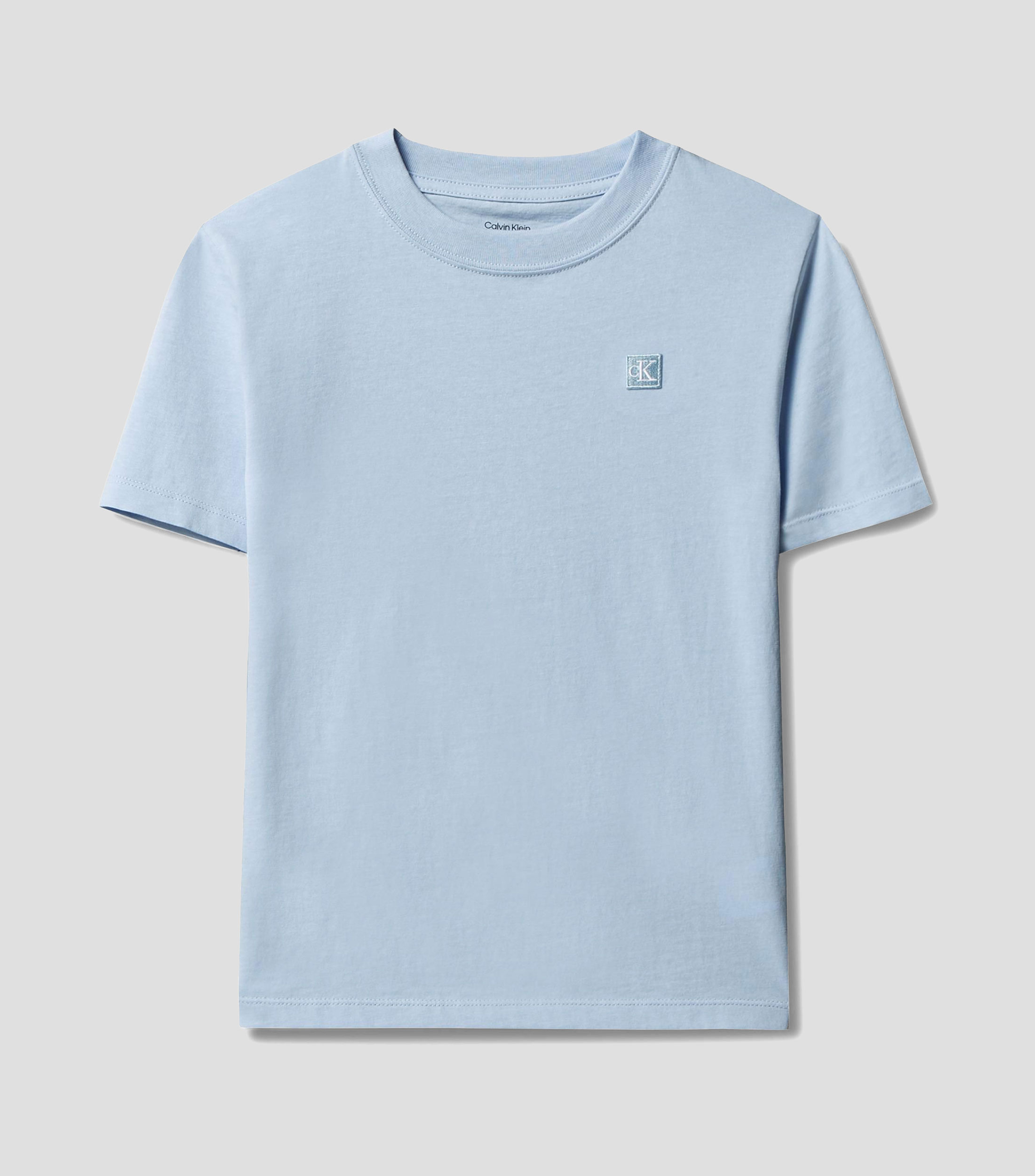Playera cuello redondo manga corta lisa Niño