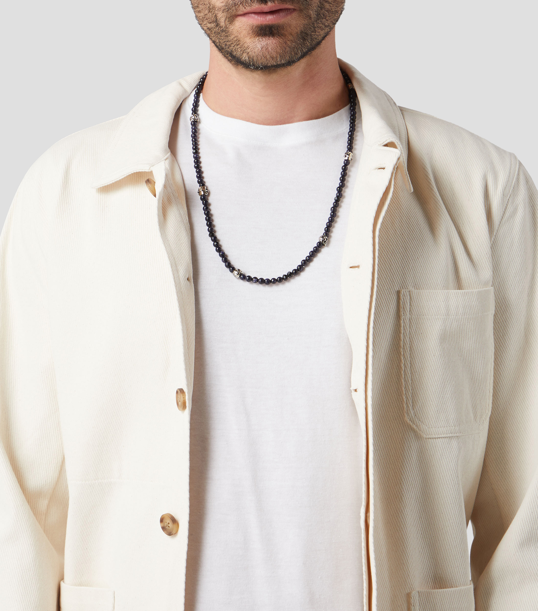 Collar con venturina Hombre
