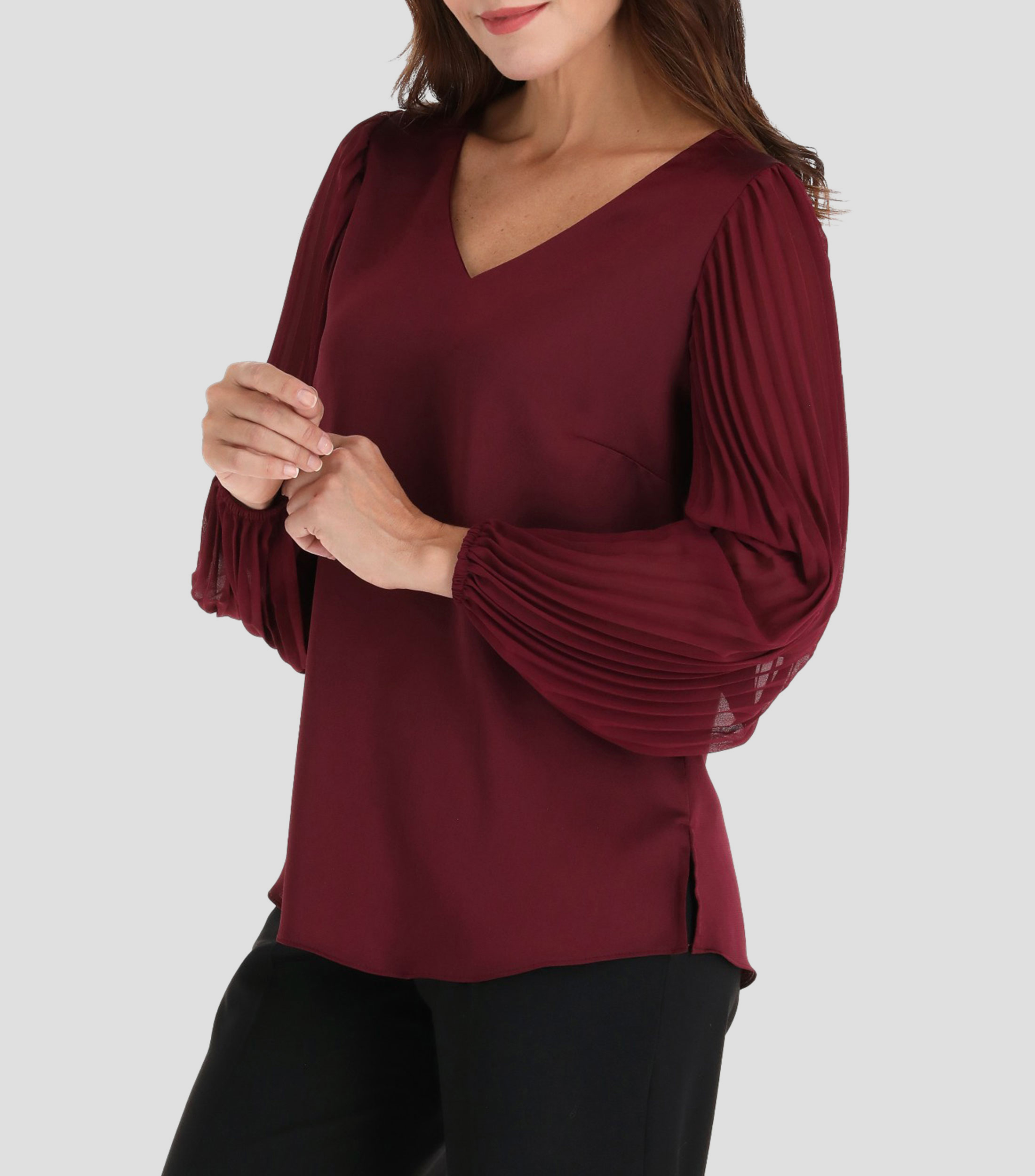 Charme: Blusa con manga larga Mujer | El Palacio de Hierro
