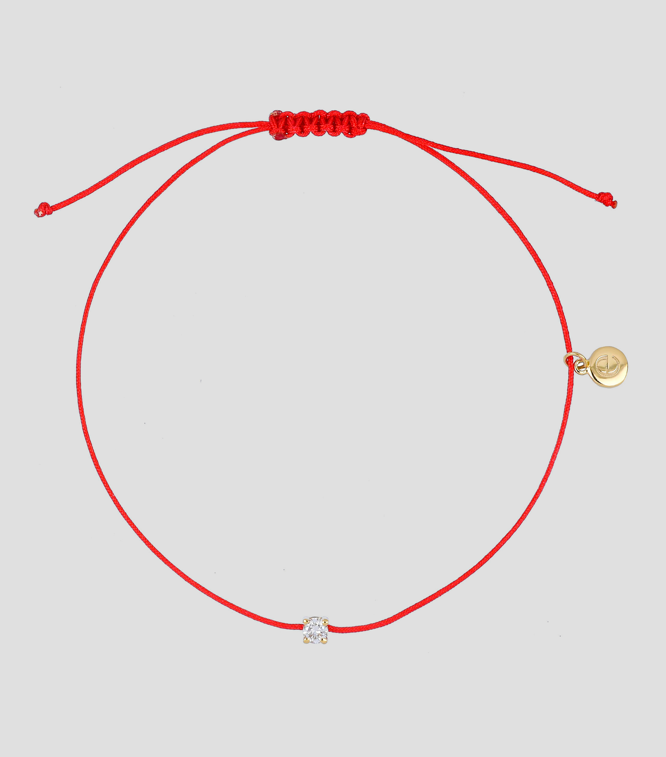 Pulsera ajustable con diamante Unisex
