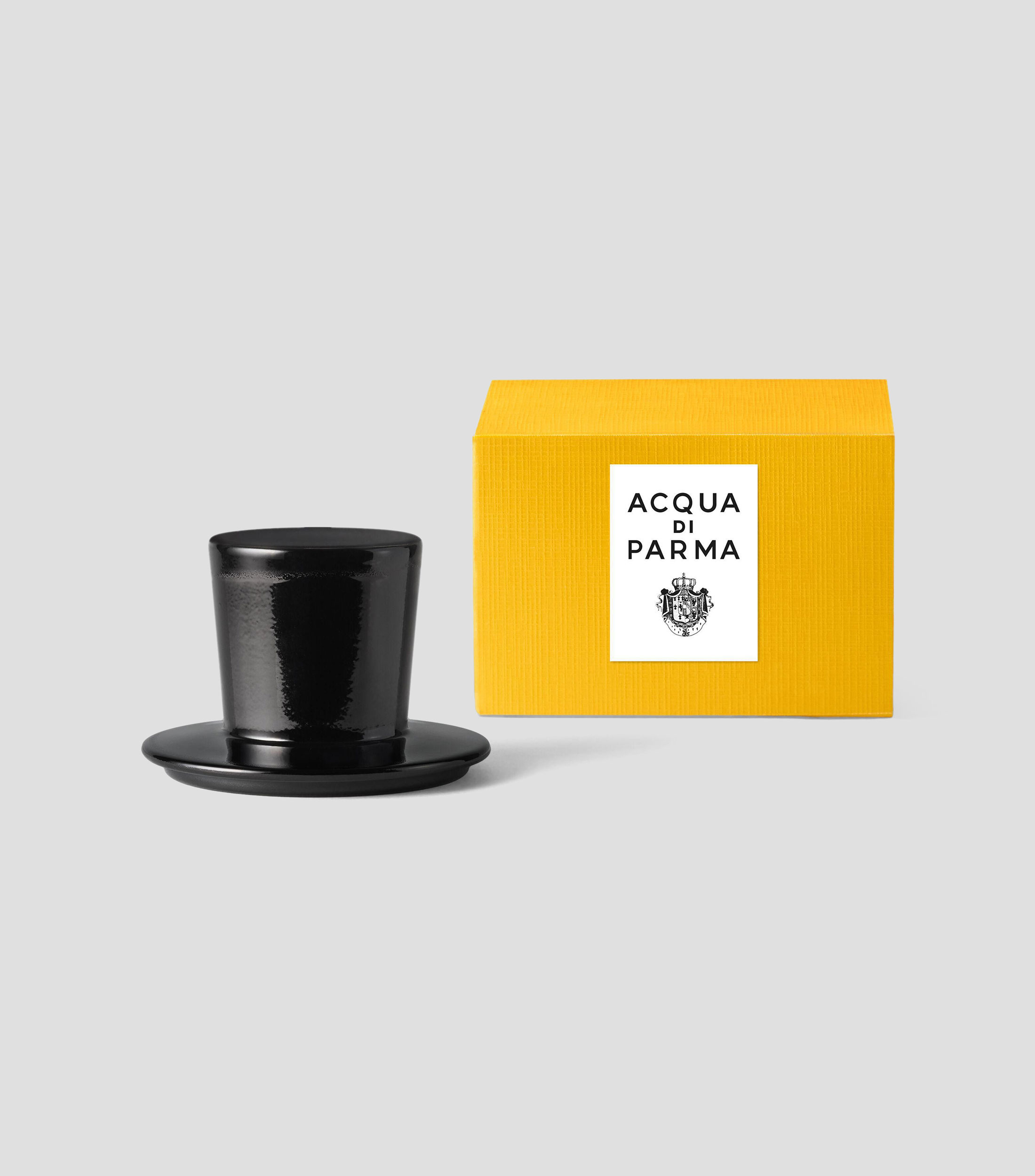 Vela Chapeau con Tapa de cristal Negro