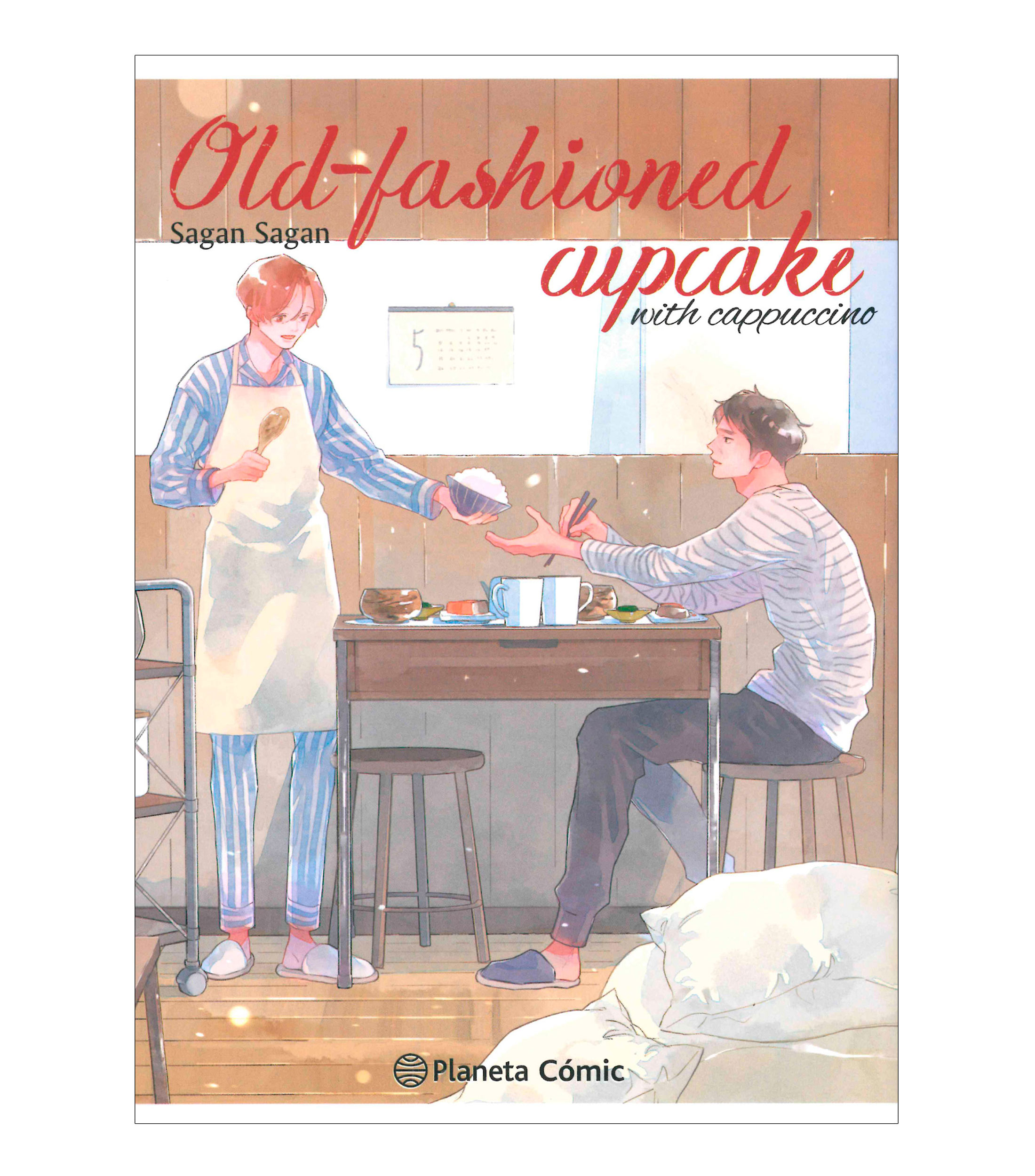 Old-fashioned cupcake with capuccin, Sagan