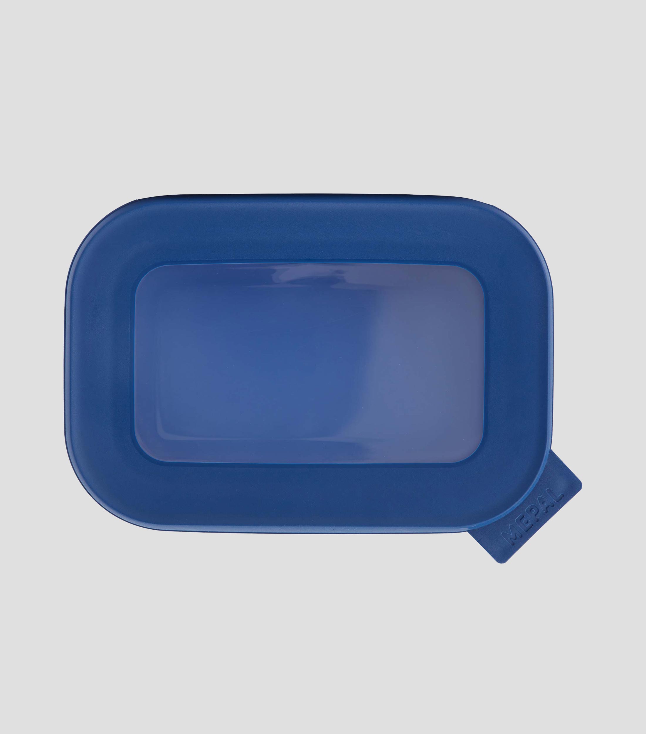 Contenedor hermético Rectangular Azul , 500 ml