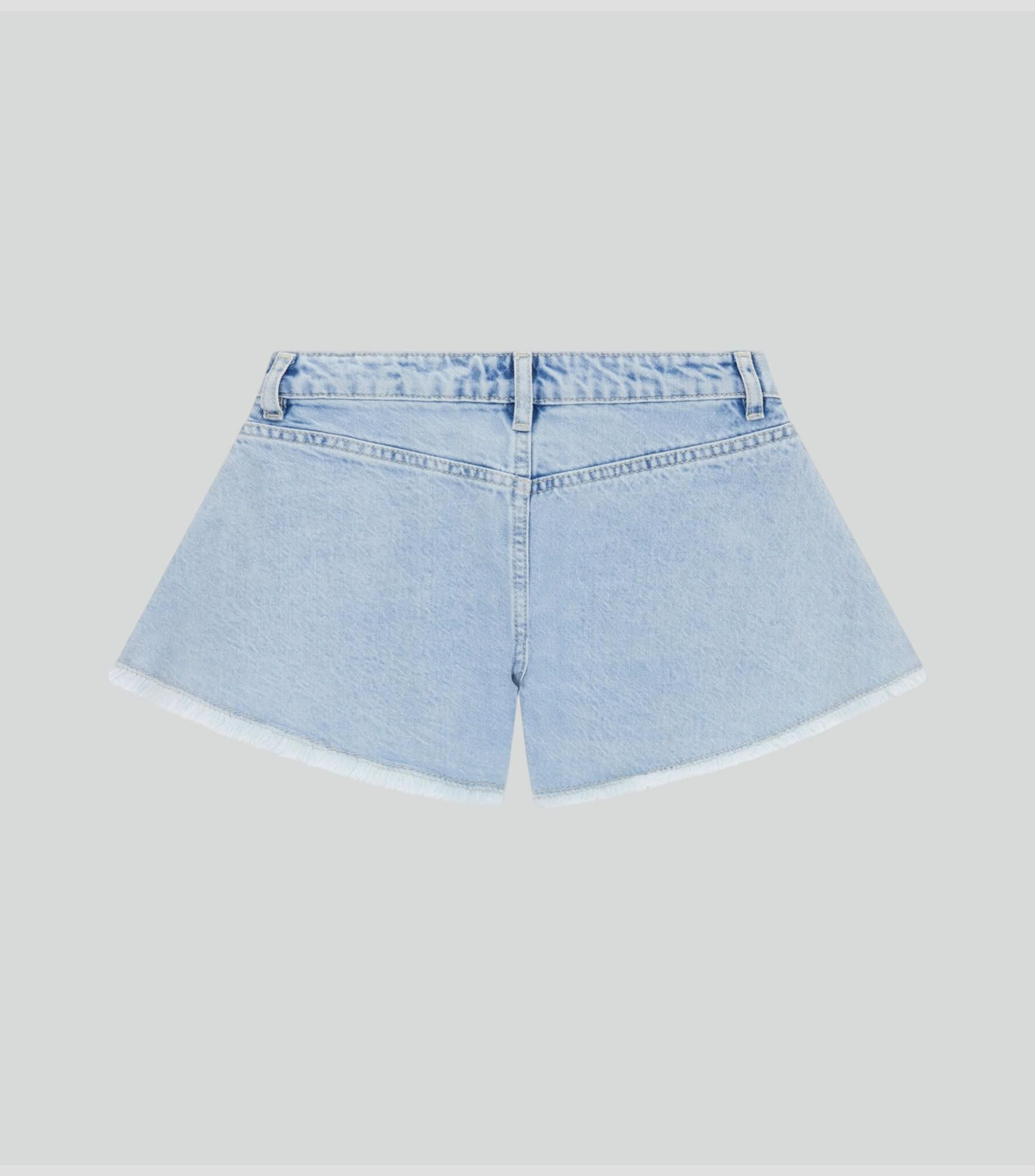 Shorts con diseño fantasía de brillantes Niña