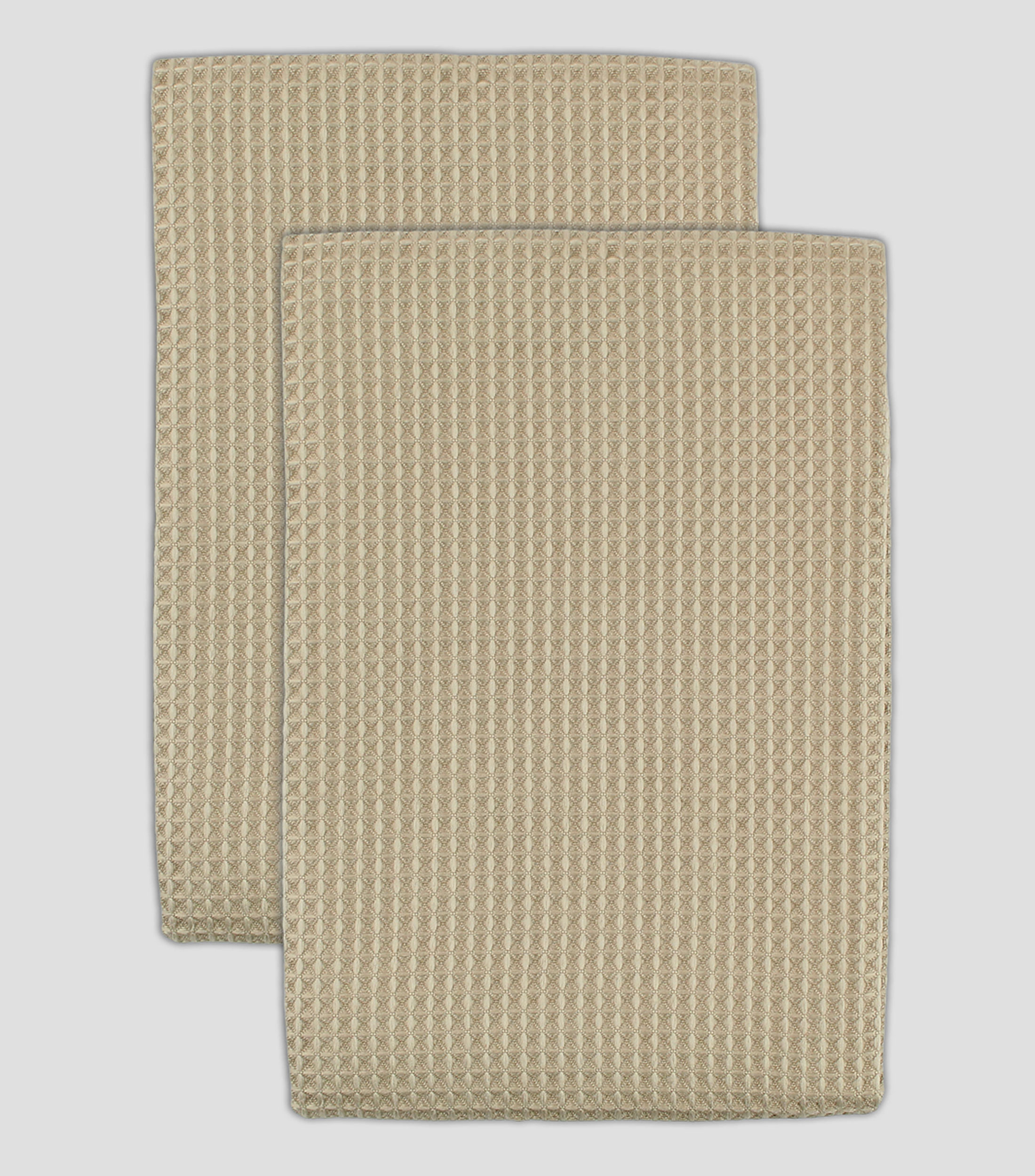 Set 2 paños de microfibra beige